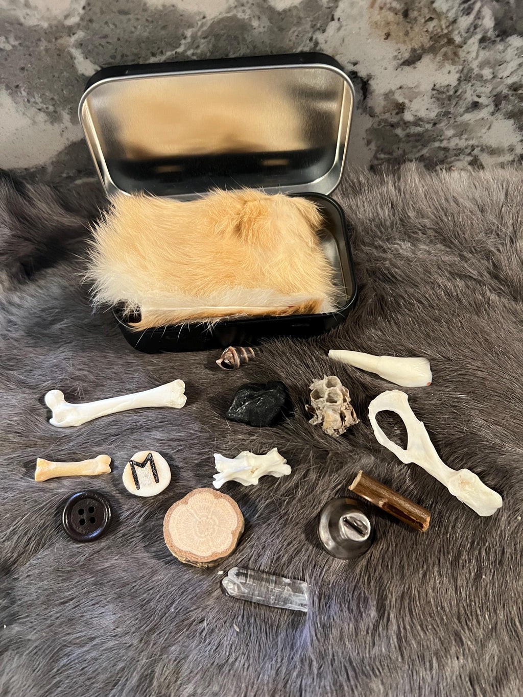 Miniature Bone Throwing or Charm Casting Starter Kit
