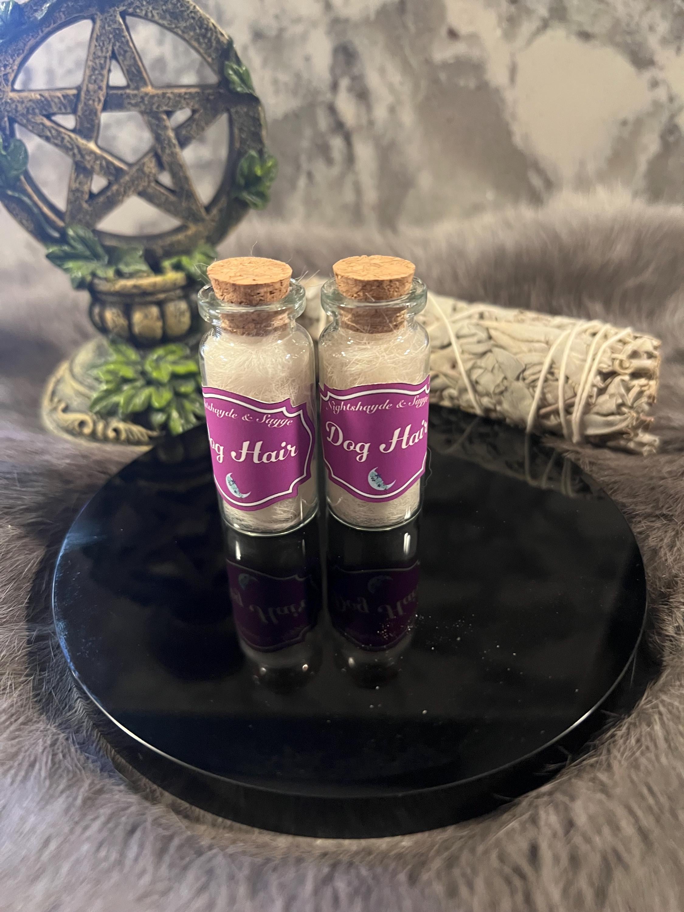 Ethically Sourced White Dog Hair for Spells: Loyalty, Guidance