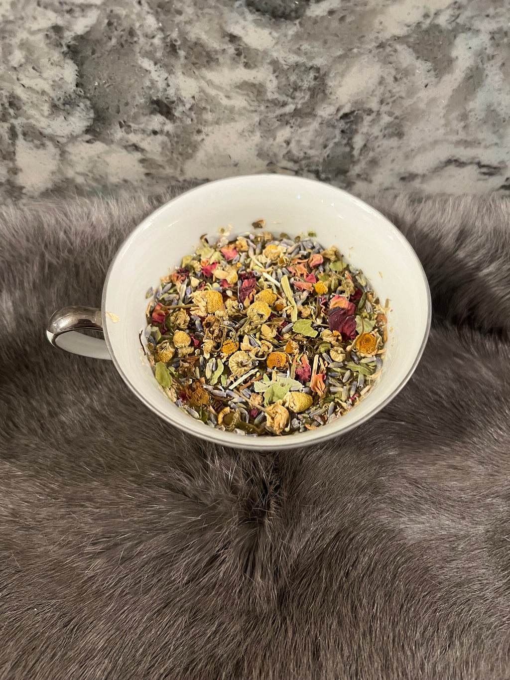 Calming Serenity Tea: Organic Herbal Loose Leaf Tea Blend