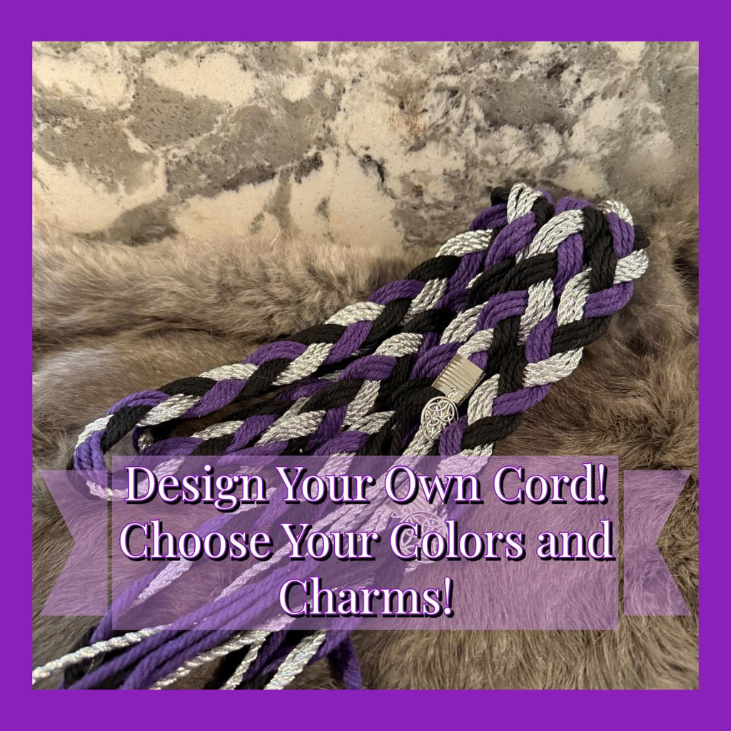 Custom Handfasting Cord – Triple Braided Celtic Wedding Tie
