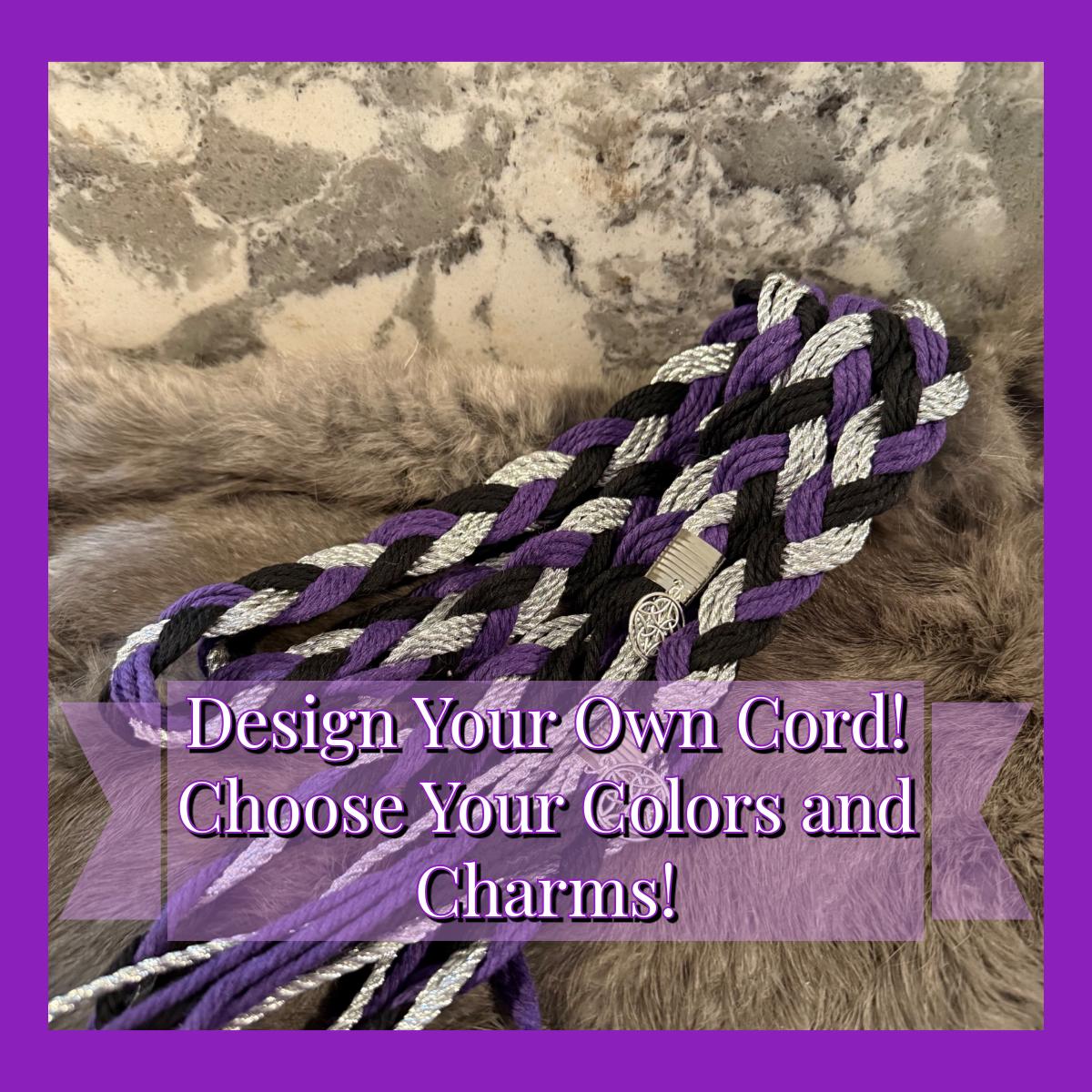 Custom Handfasting Cord – Triple Braided Celtic Wedding Tie