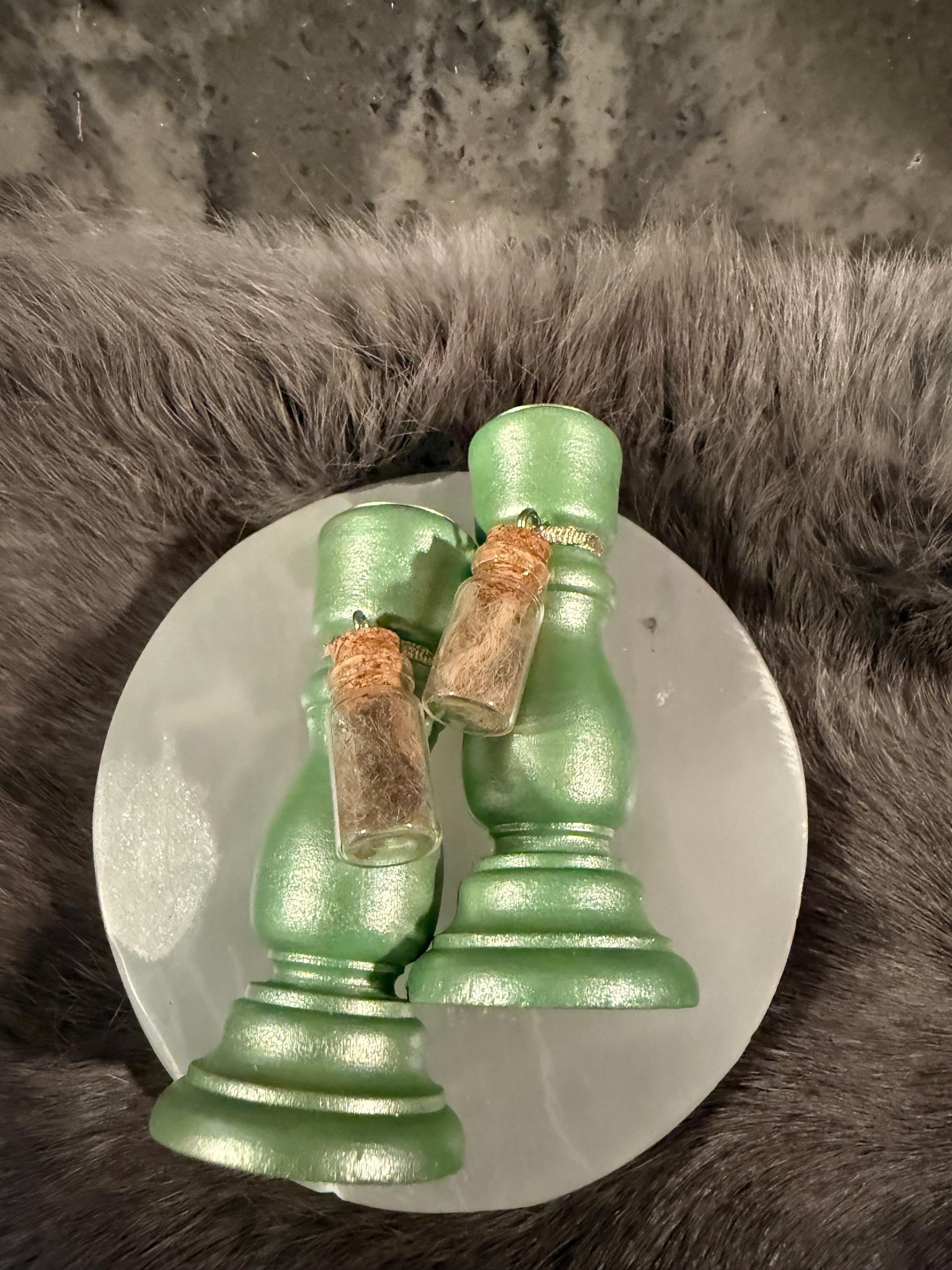 Goddess Brigid: Diety Chime Candle Holder Set