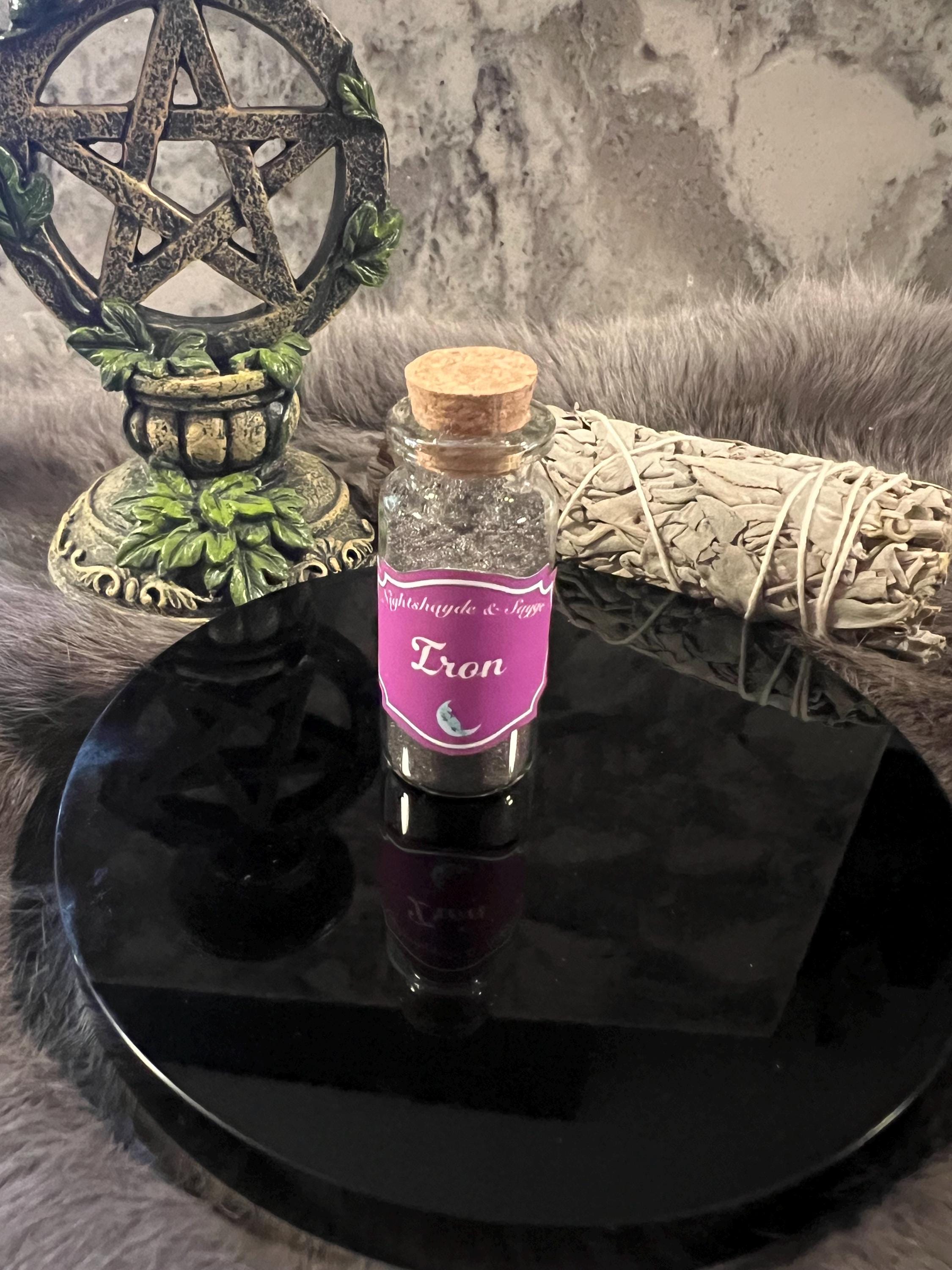 Iron Shavings – Metal Magic, Protection & Grounding (10ml Bottle)