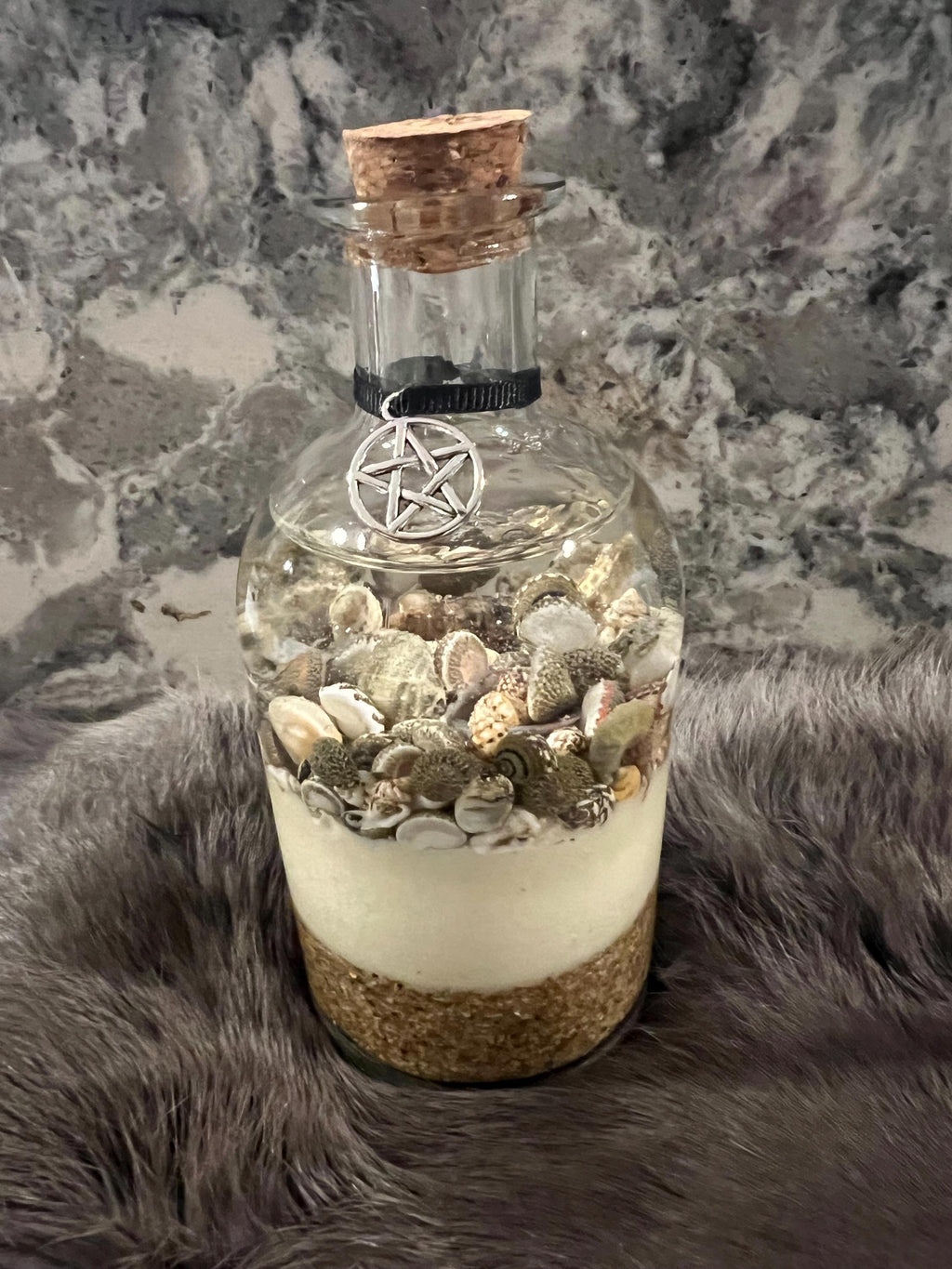 Elemental Altar Bottles: Witchcraft Ritual Tools, Altar Decor