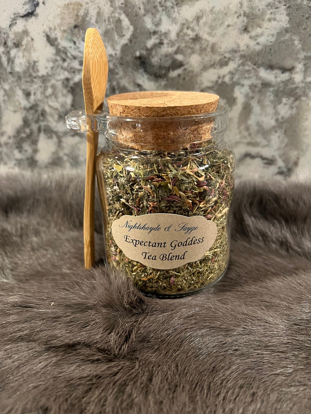 Expectant Goddess Fertility Tea: Organic Herbal Loose Leaf Blend