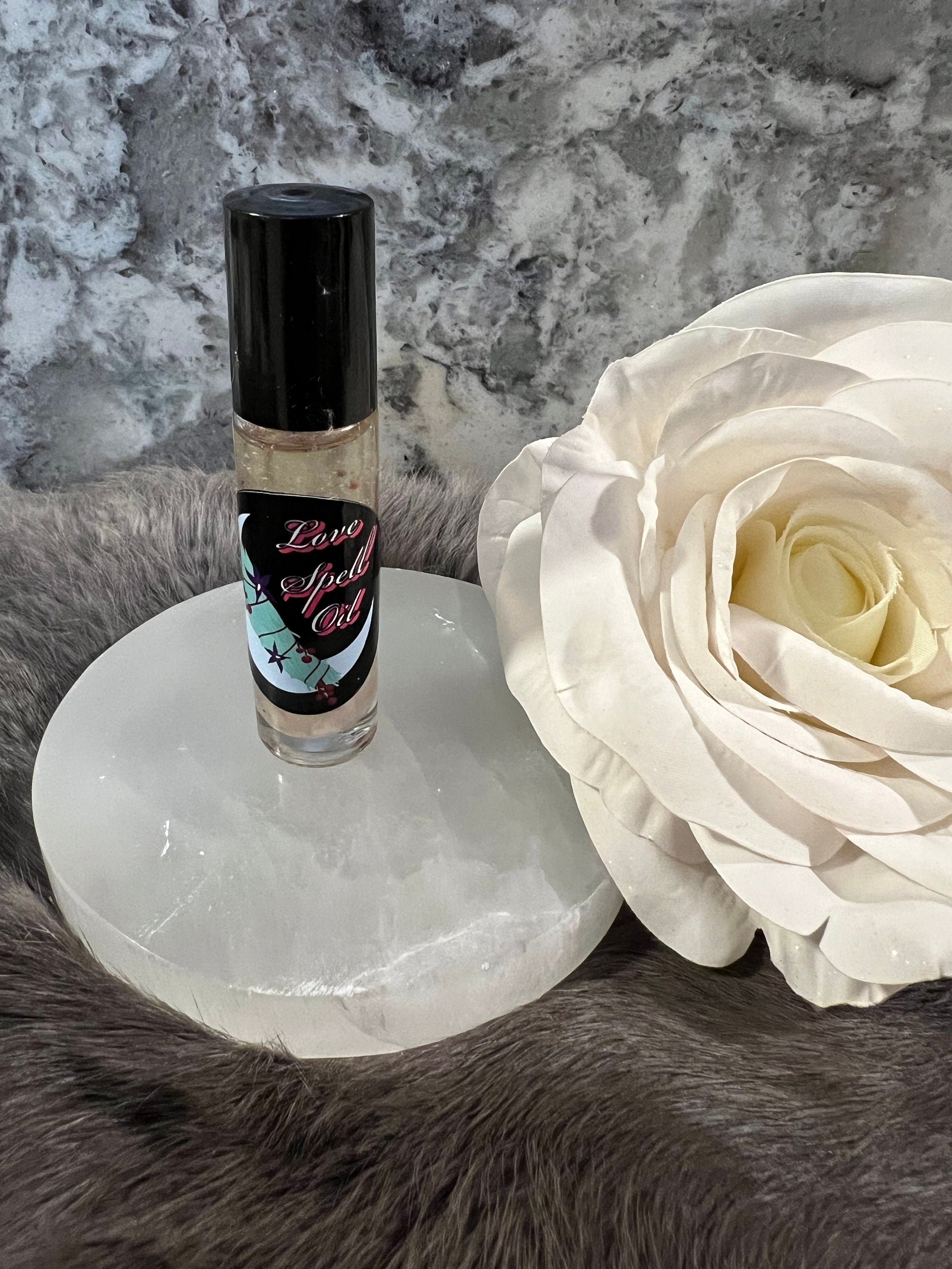 Rose Quartz Love Spell Oil – Herb Infused Attraction Oil