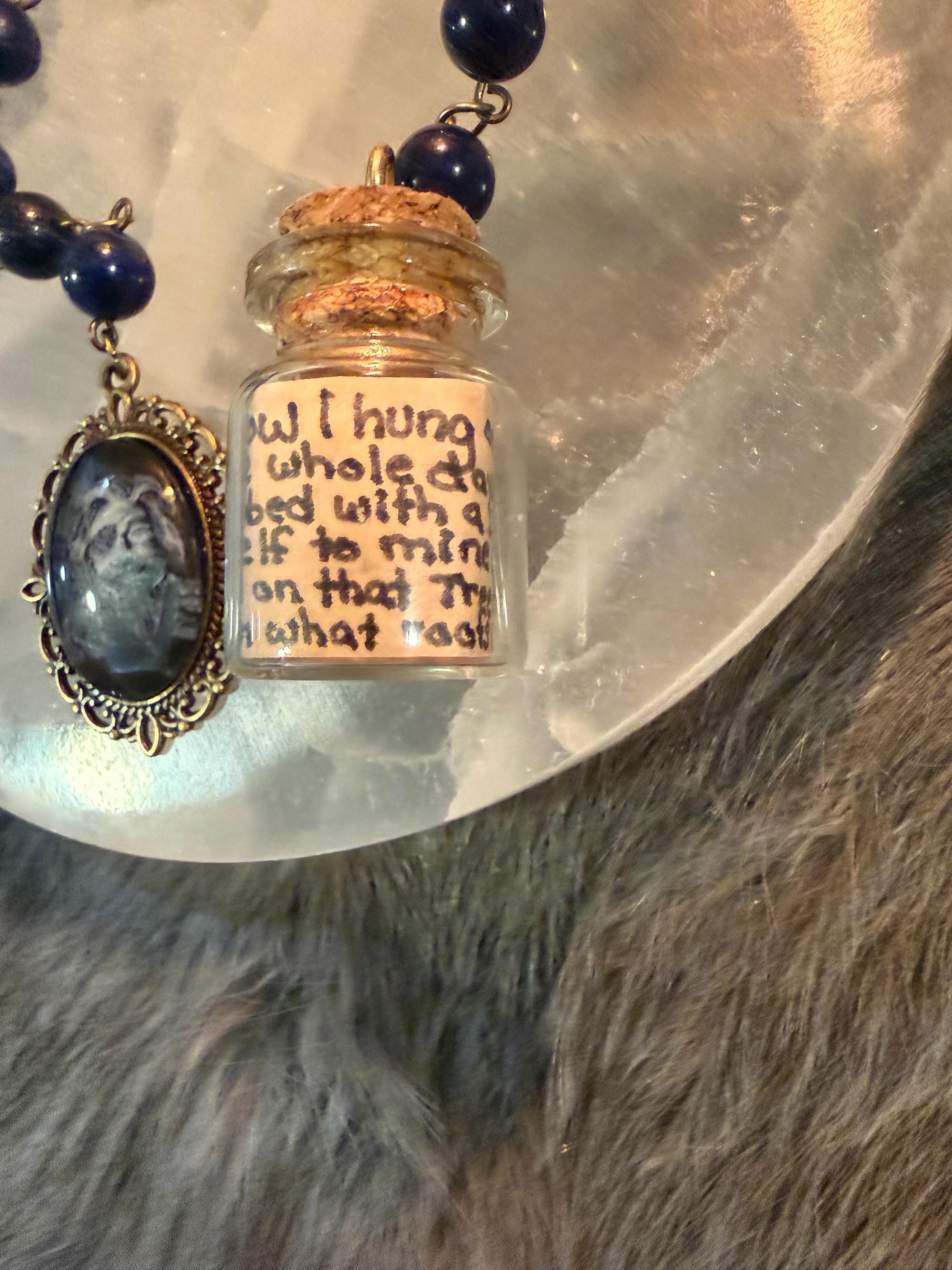 Odin Prayer Beads: Lapis Lazuli Norse Deity Set