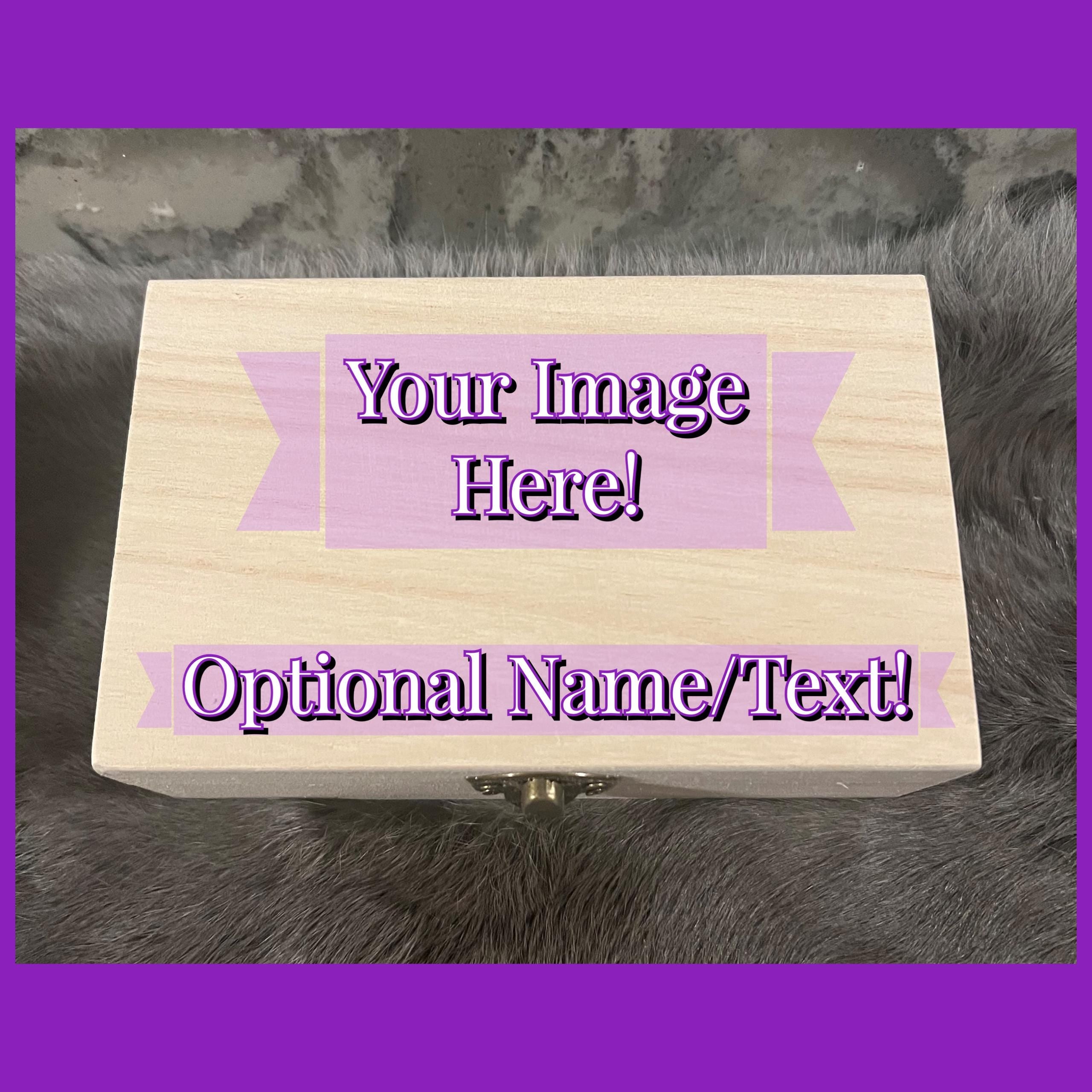 Custom Tarot Card Deck Box: Personalized Witch Altar Box