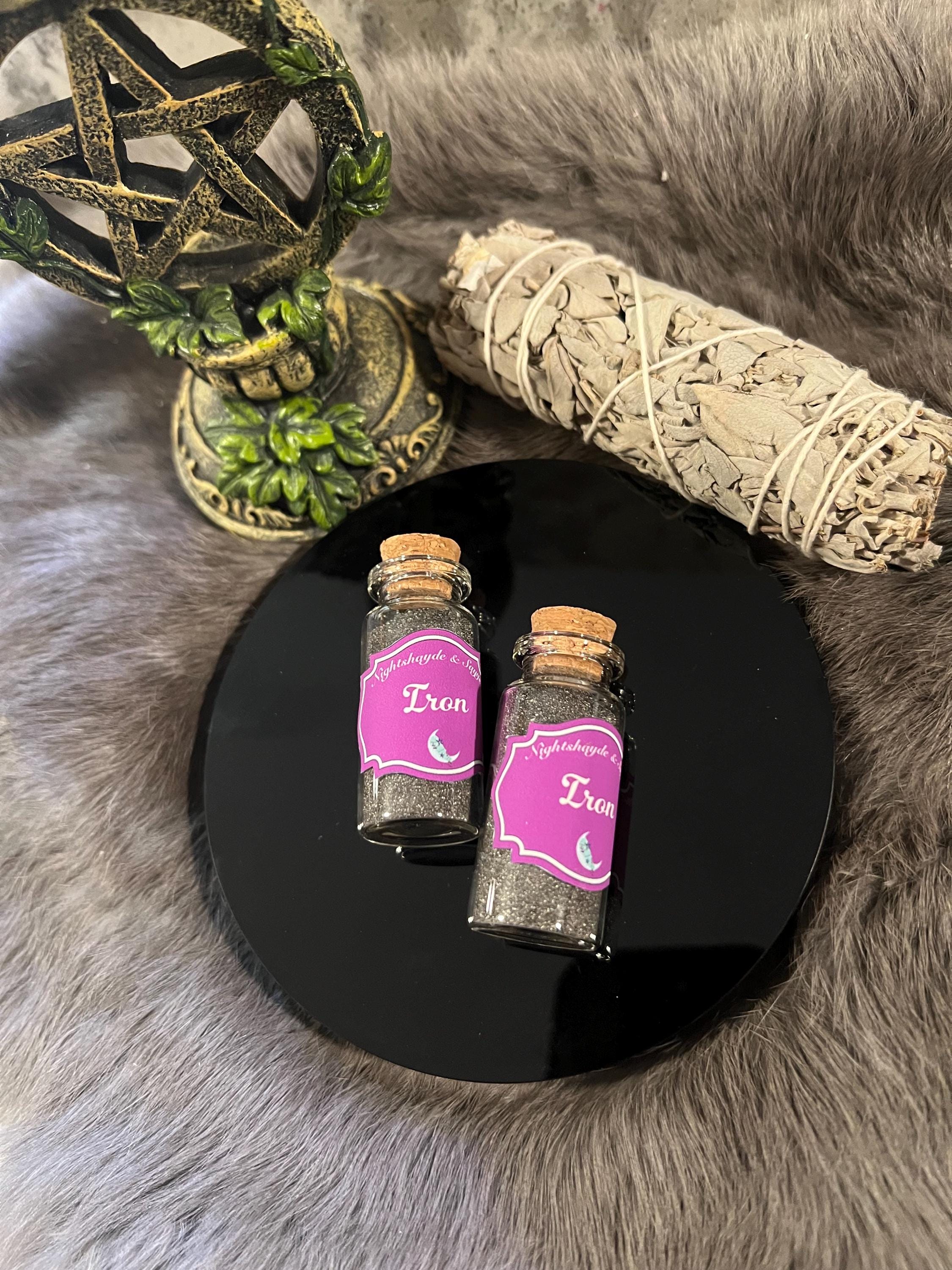 Iron Shavings – Metal Magic, Protection & Grounding (10ml Bottle)