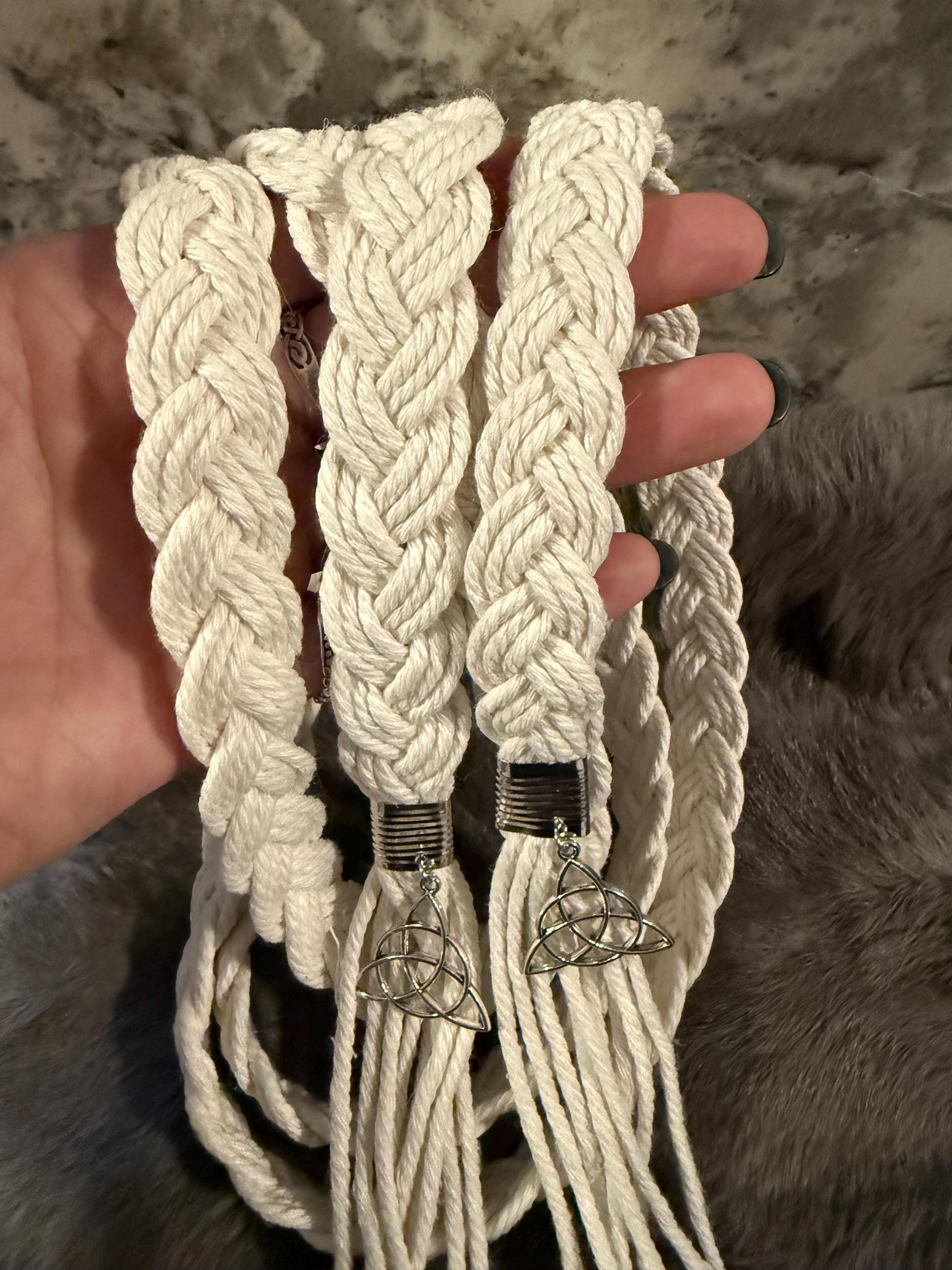 Bespoke Braided Handfasting Cord - Celtic Pagan Wedding Tie