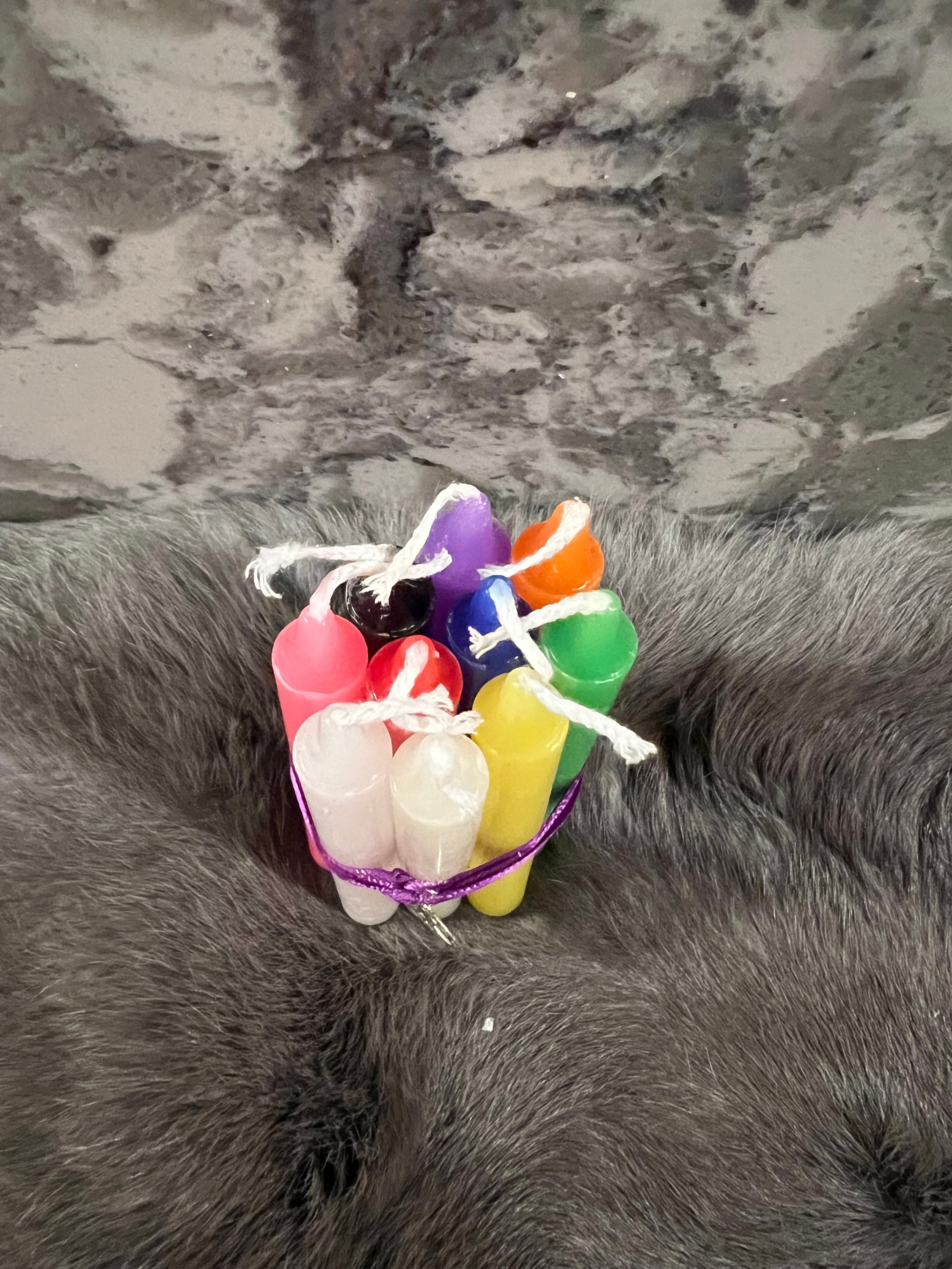 Color Magic Chime Candle Bundle: 10 Ritual Spell Candles