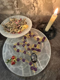 Persephone Diety Rosary: One Of A Kind Diety Prayer Bead Set