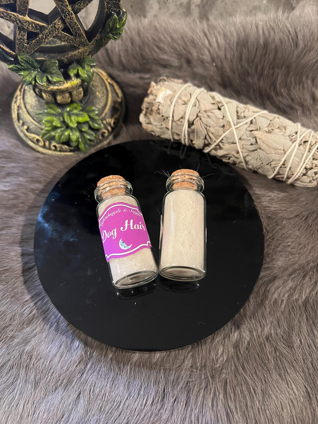 Ethically Sourced White Dog Hair for Spells: Loyalty, Guidance