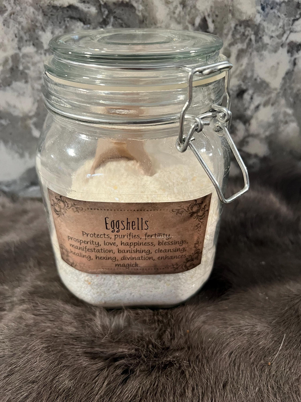 Cascarilla Powder: Organic Crushed Eggshell for Ritual Protection
