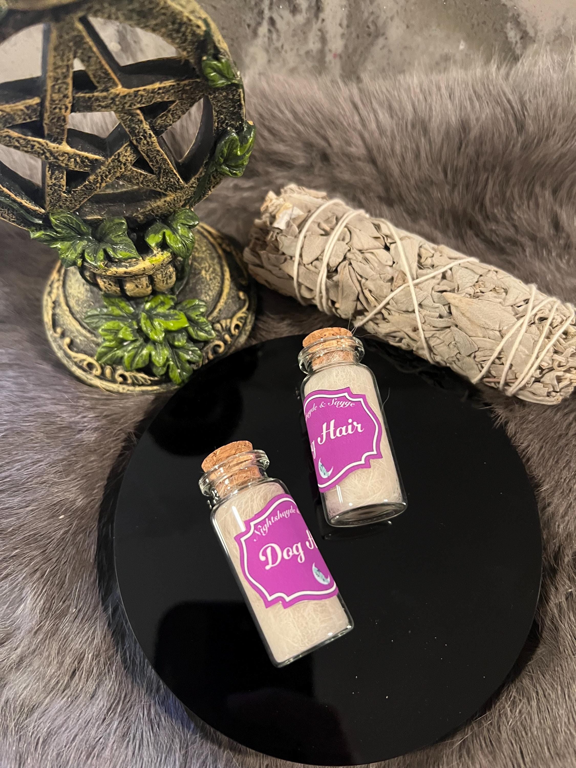 Ethically Sourced White Dog Hair for Spells: Loyalty, Guidance