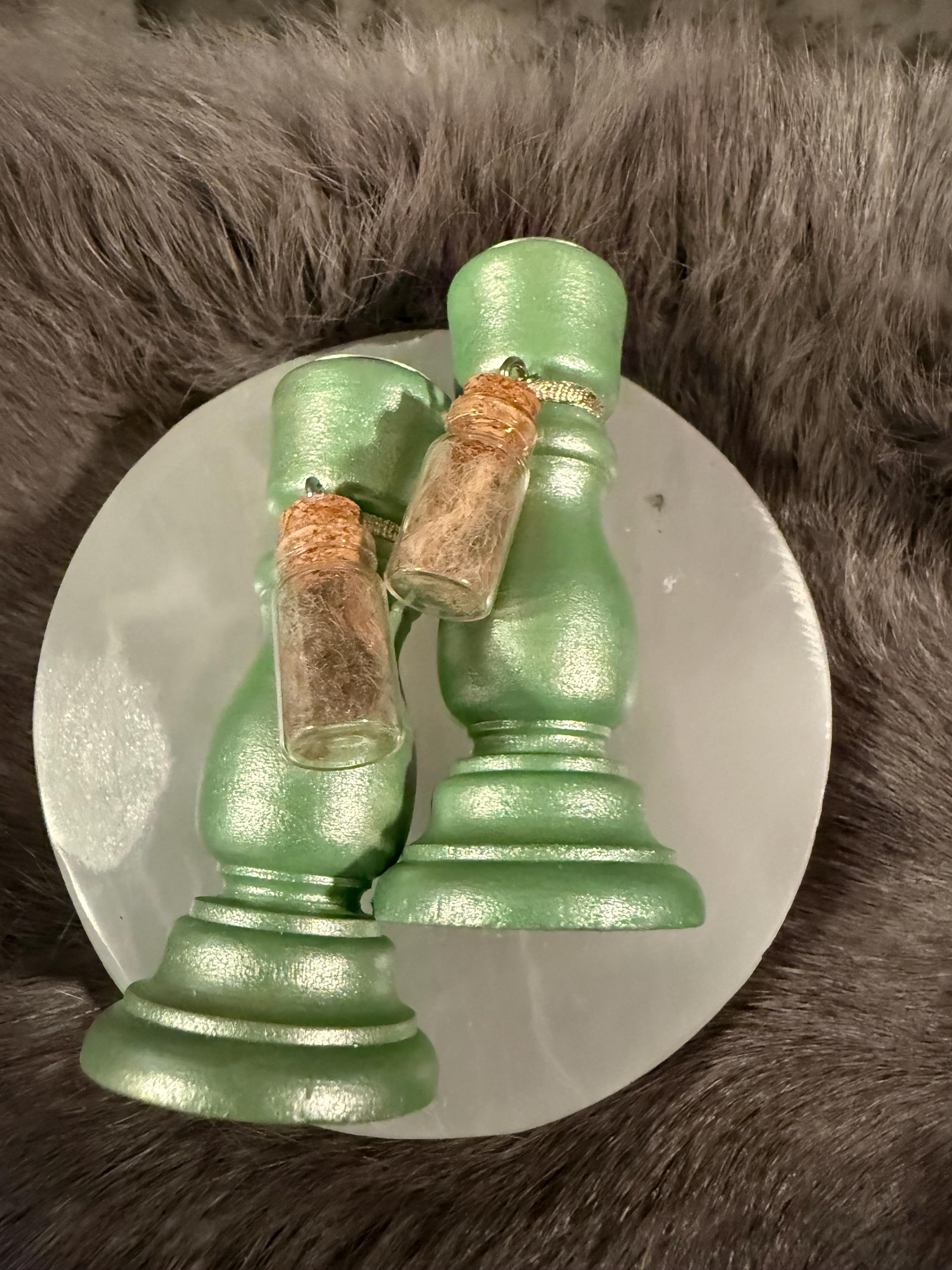Goddess Brigid: Diety Chime Candle Holder Set