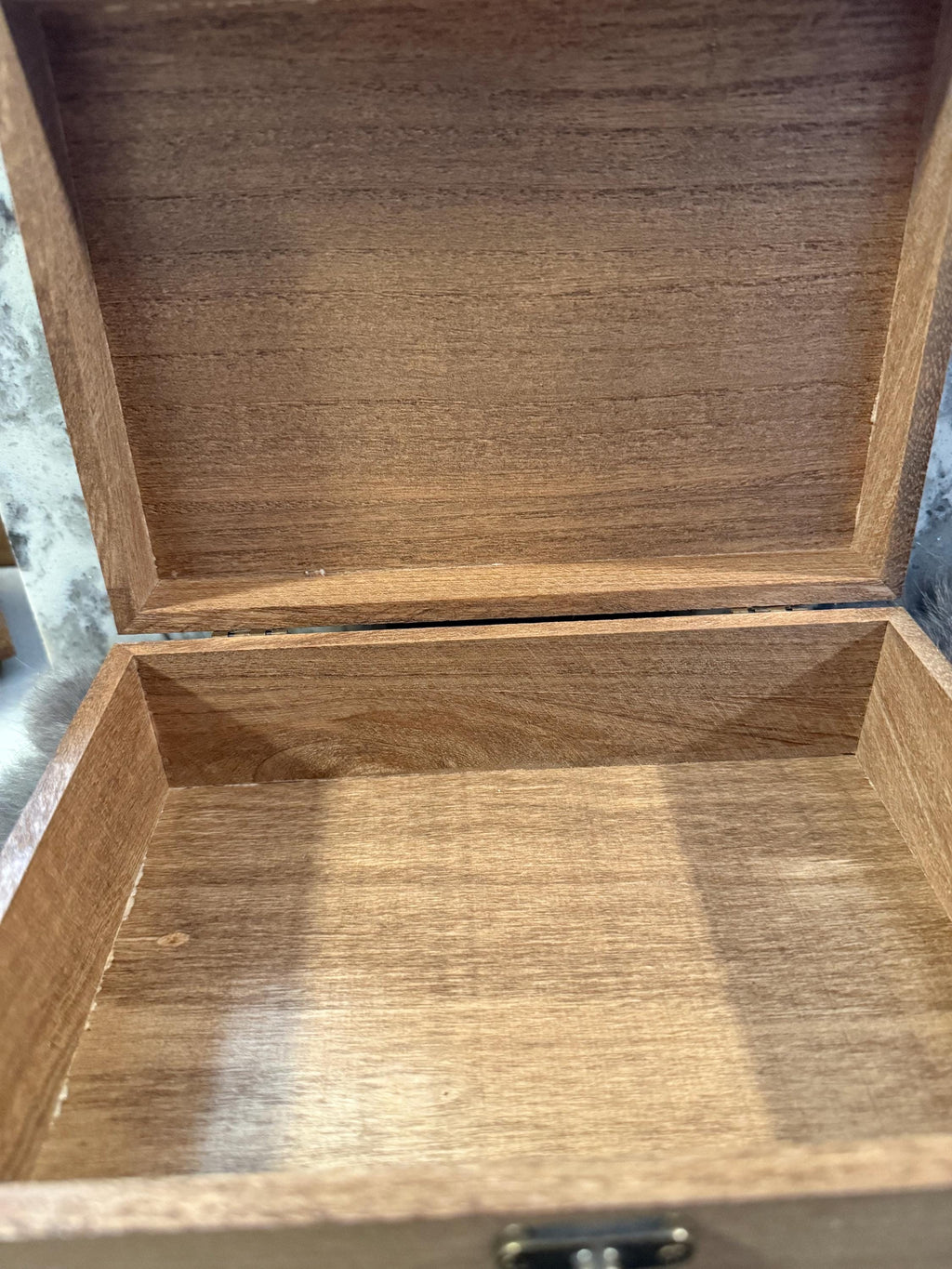 Green Witch Altar Box: Wooden Pentacle, Moss Adorned