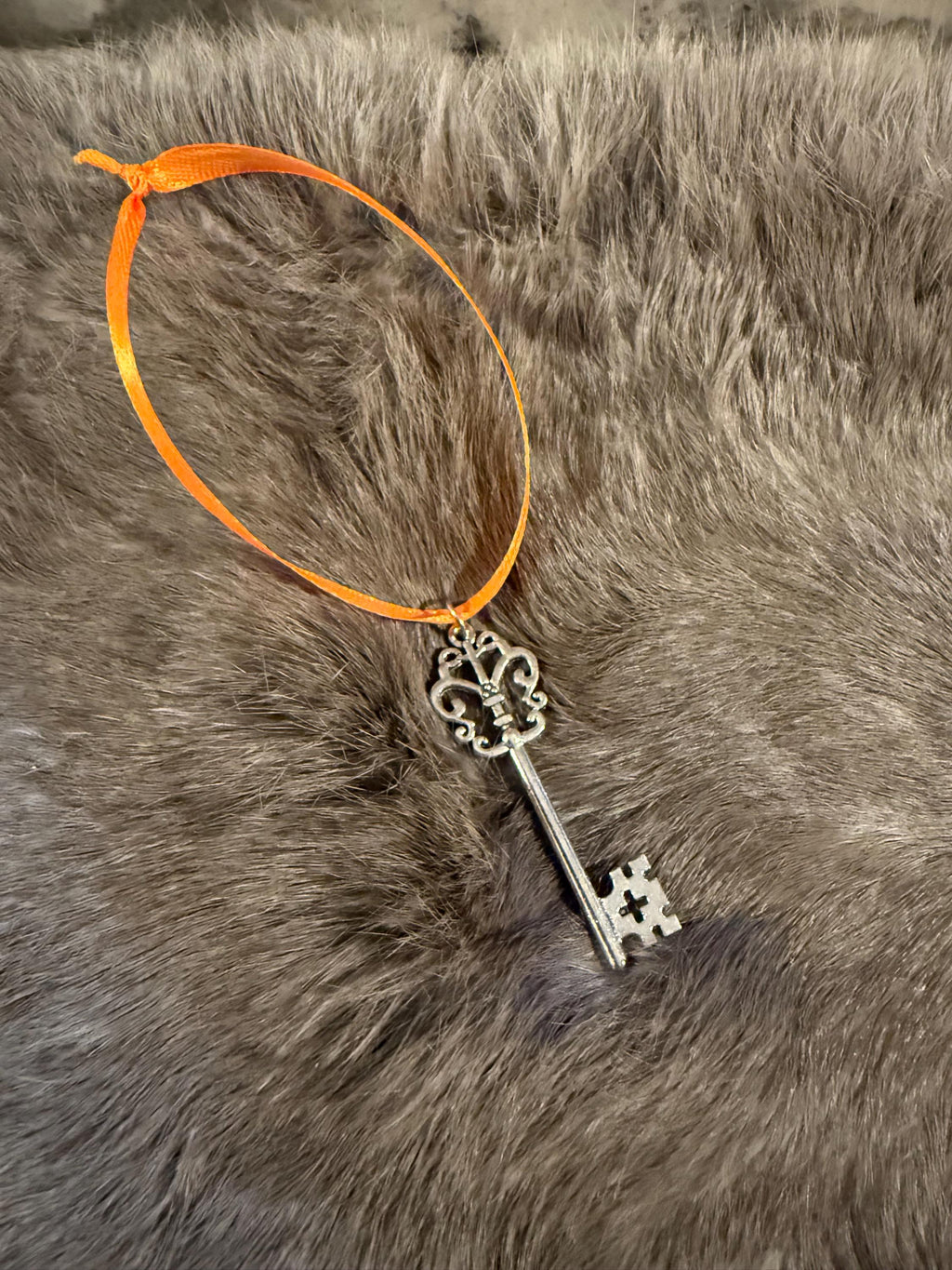 Silver Key On A Ribbon: Road Opener Witchcraft