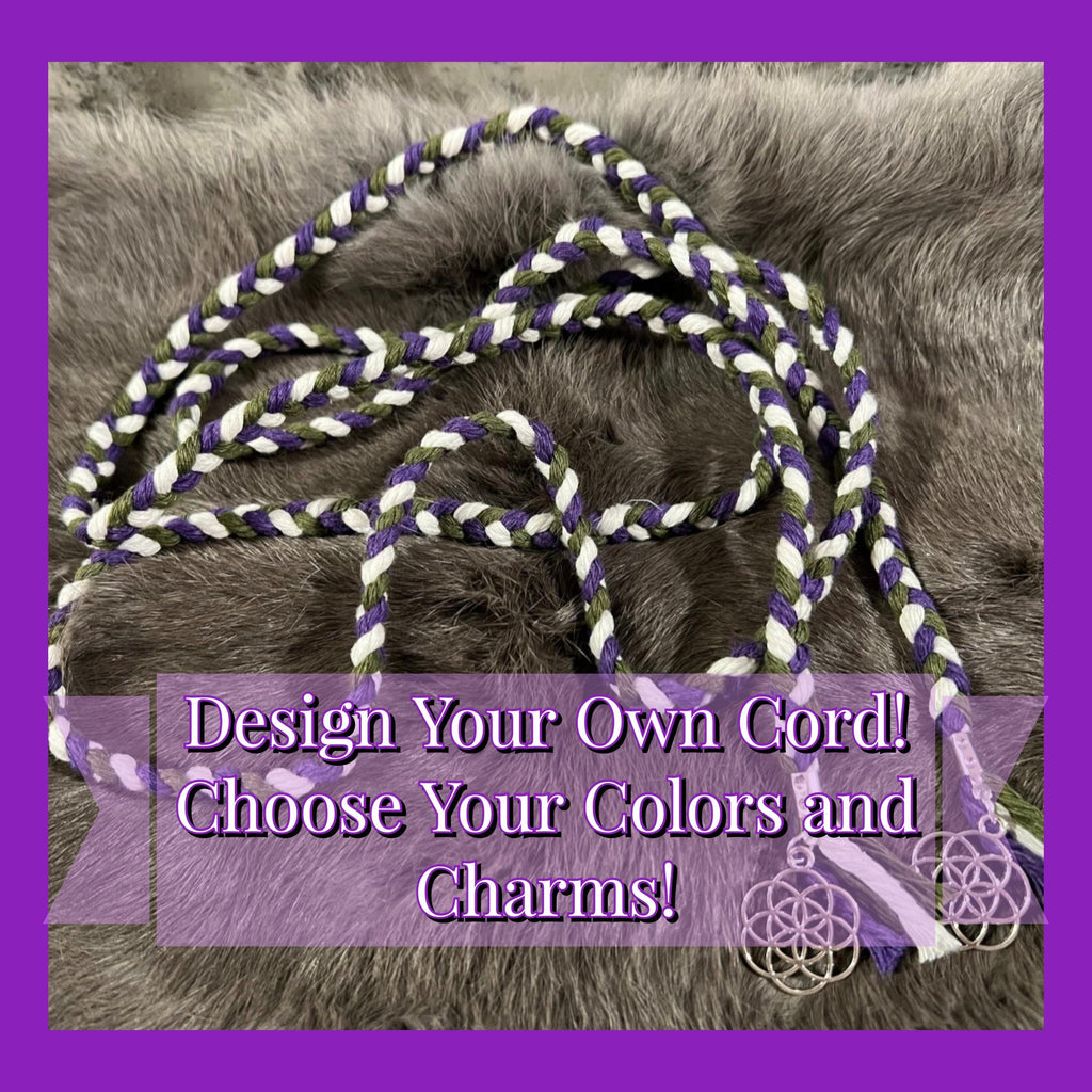 Custom Braided Handfasting Cord – Celtic Wedding, Pagan Binding