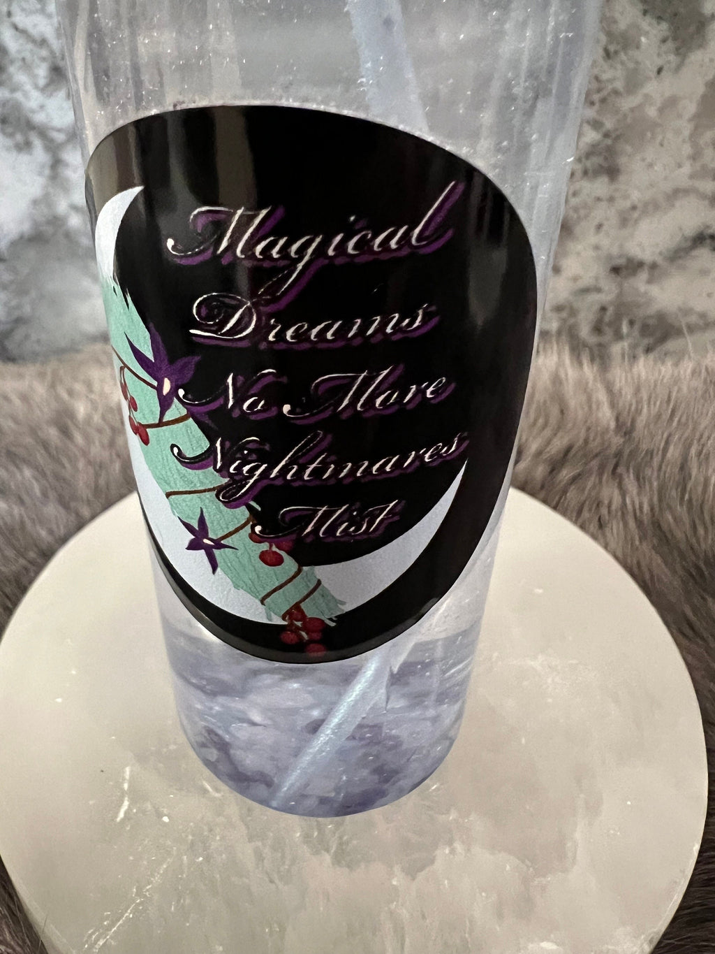 No More Nightmares Room Spray: Crystal Infused Bedtime Mist