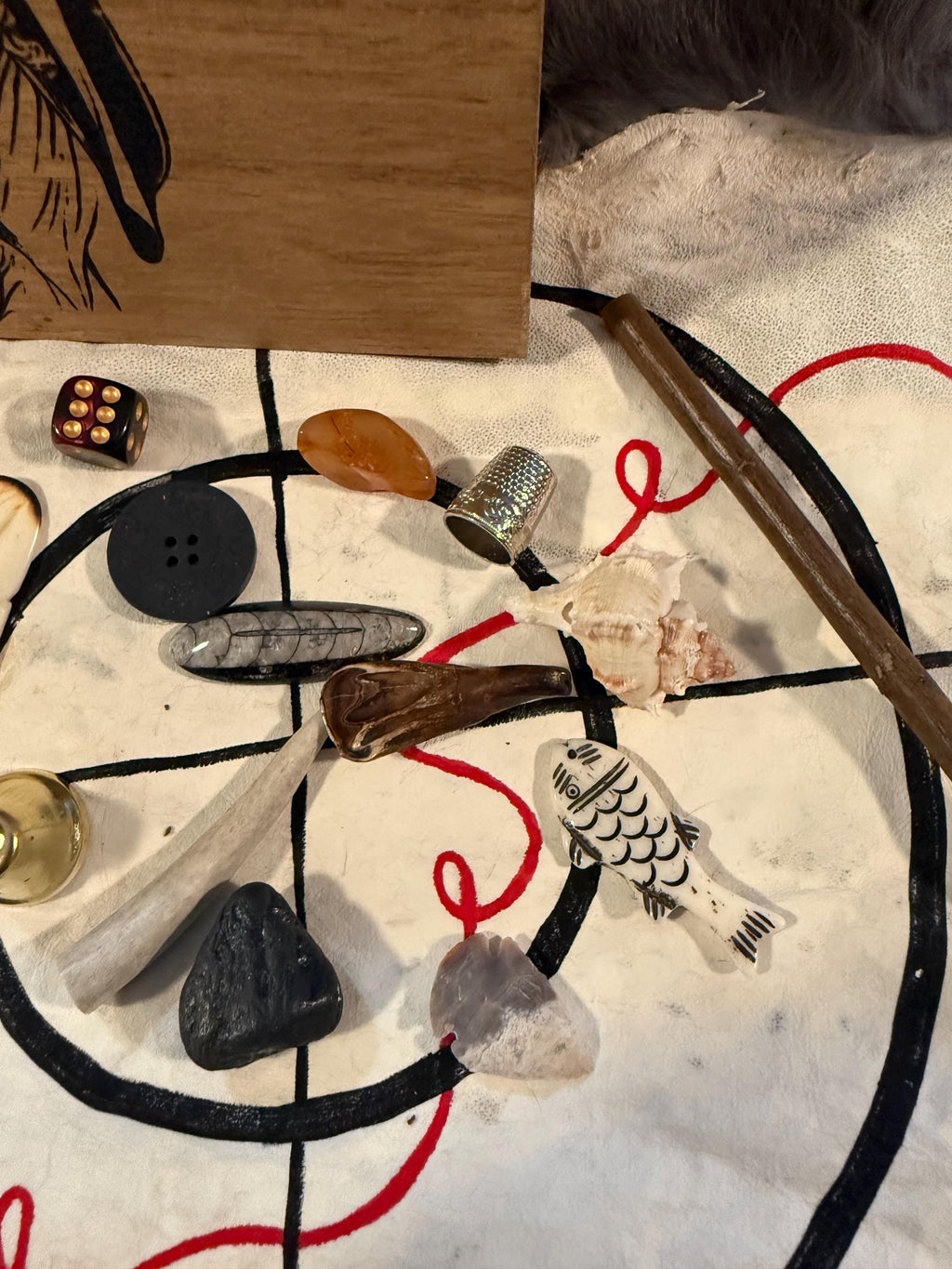Bone Throwing or Charm Casting Starter Kit: ONE OF A KIND!