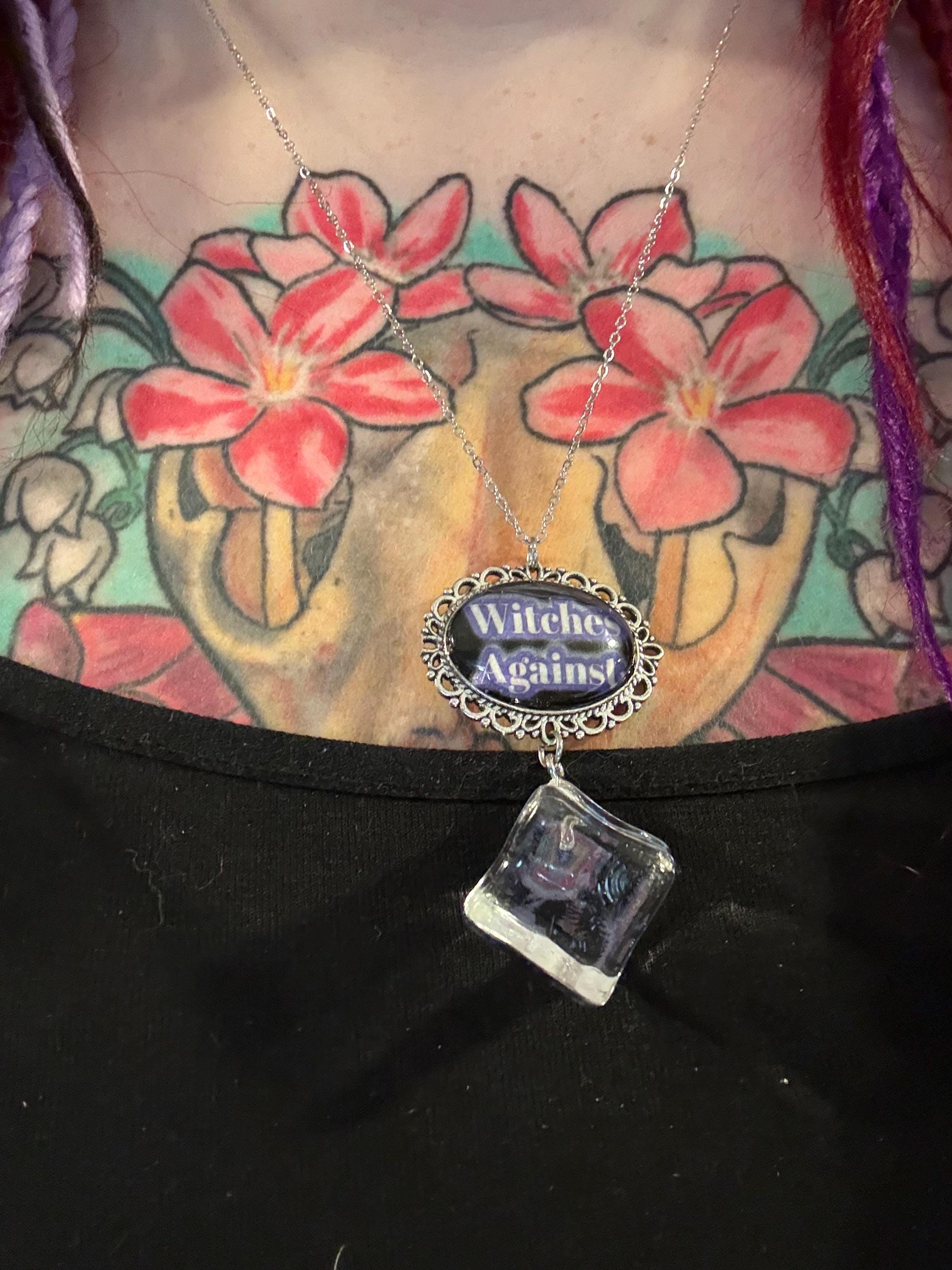 Protest Jewelry: NO ICE, I.C.E., Immigrant Rights, Witchy Jewelry