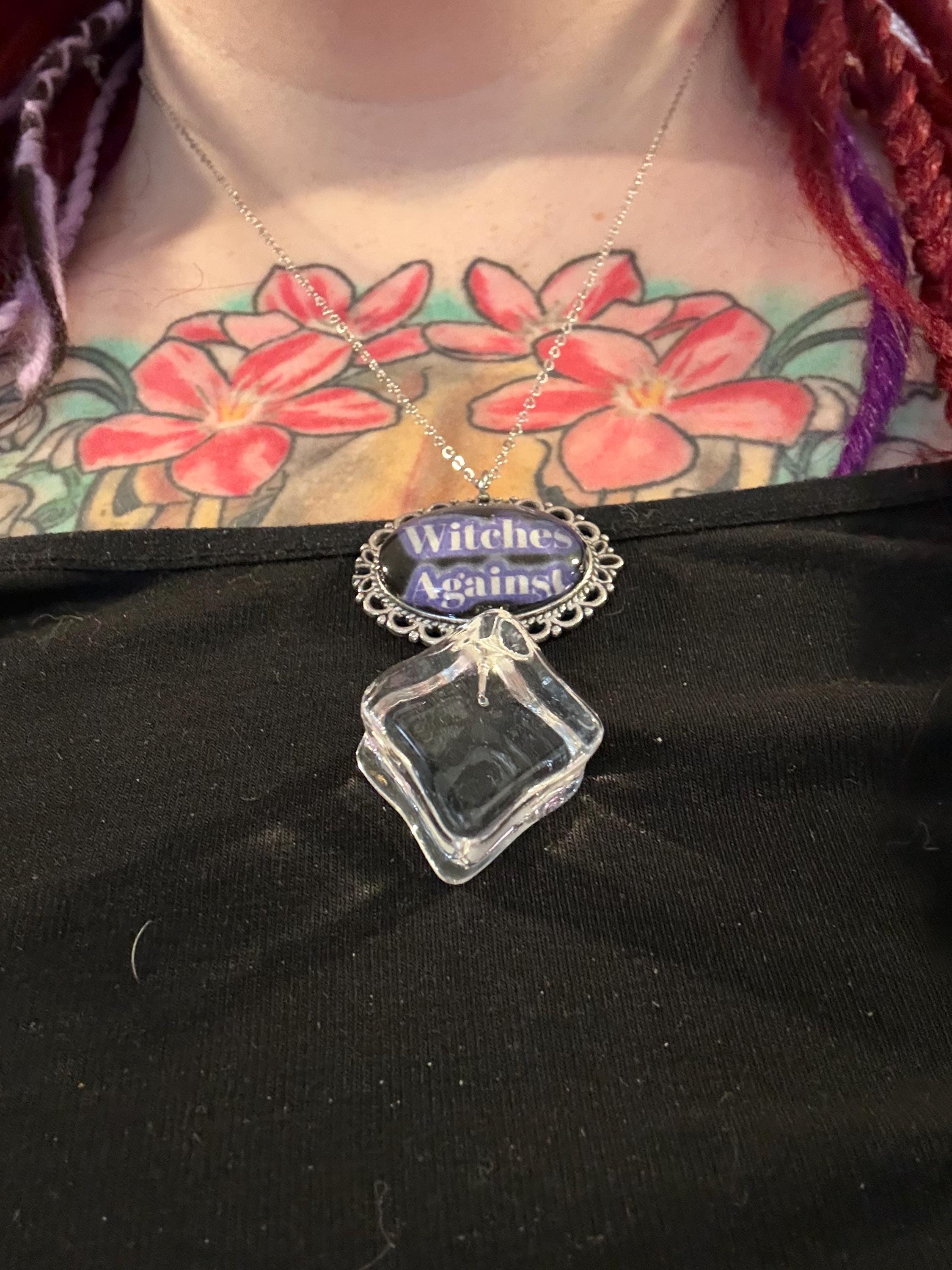Protest Jewelry: NO ICE, I.C.E., Immigrant Rights, Witchy Jewelry