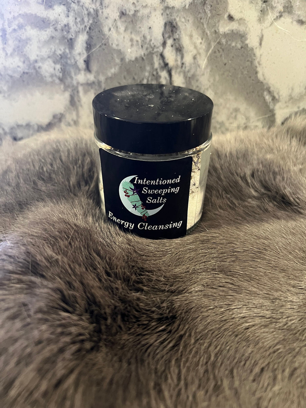 Herbal Sweeping Salts: Cleansing Ritual, Witchy Home Warding (4oz)
