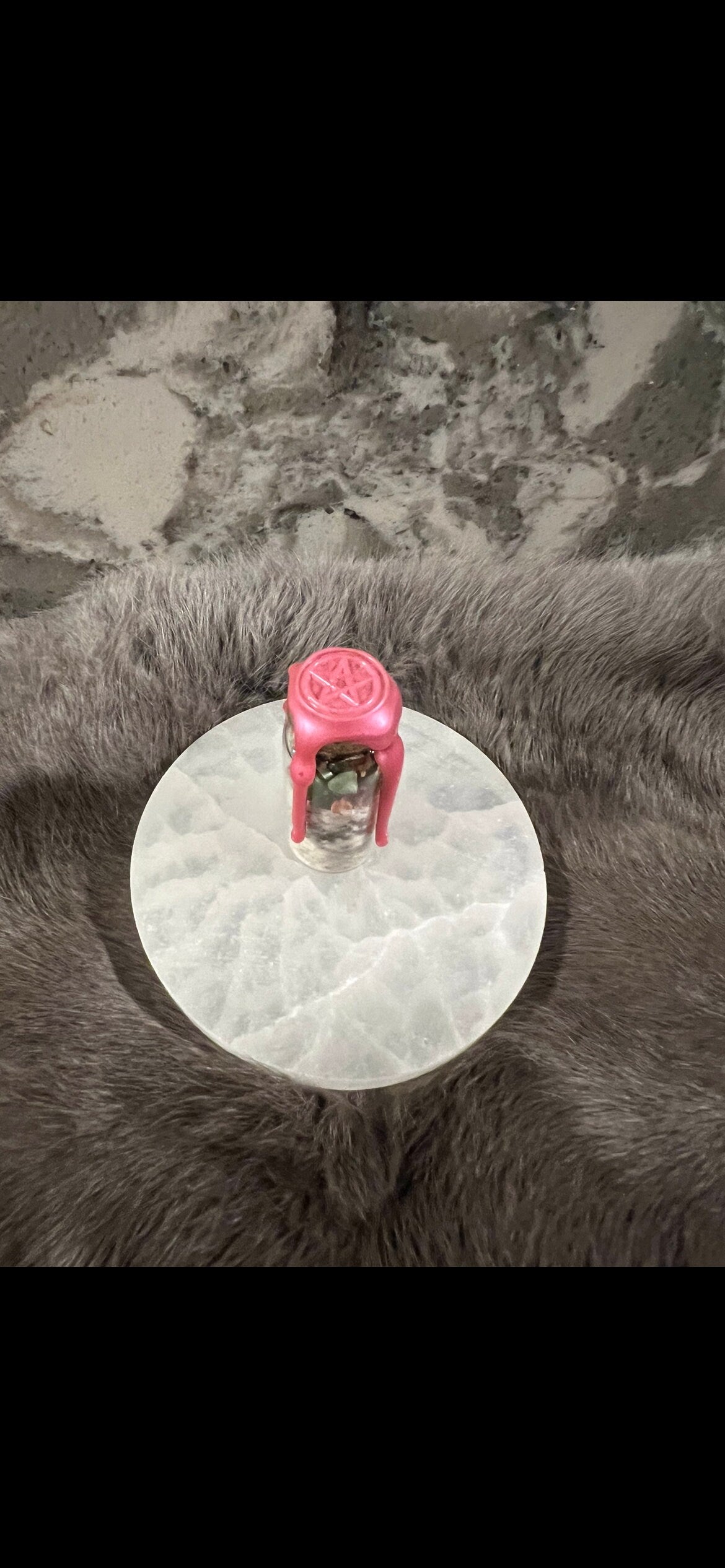 Personalized Intention Spell Jar: Manifestation Charm Bottle
