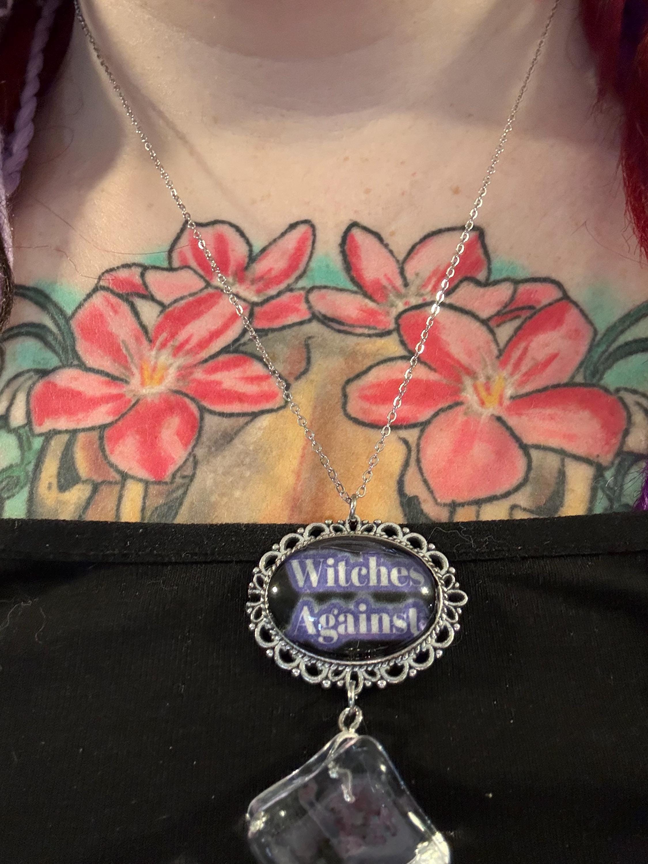 Protest Jewelry: NO ICE, I.C.E., Immigrant Rights, Witchy Jewelry