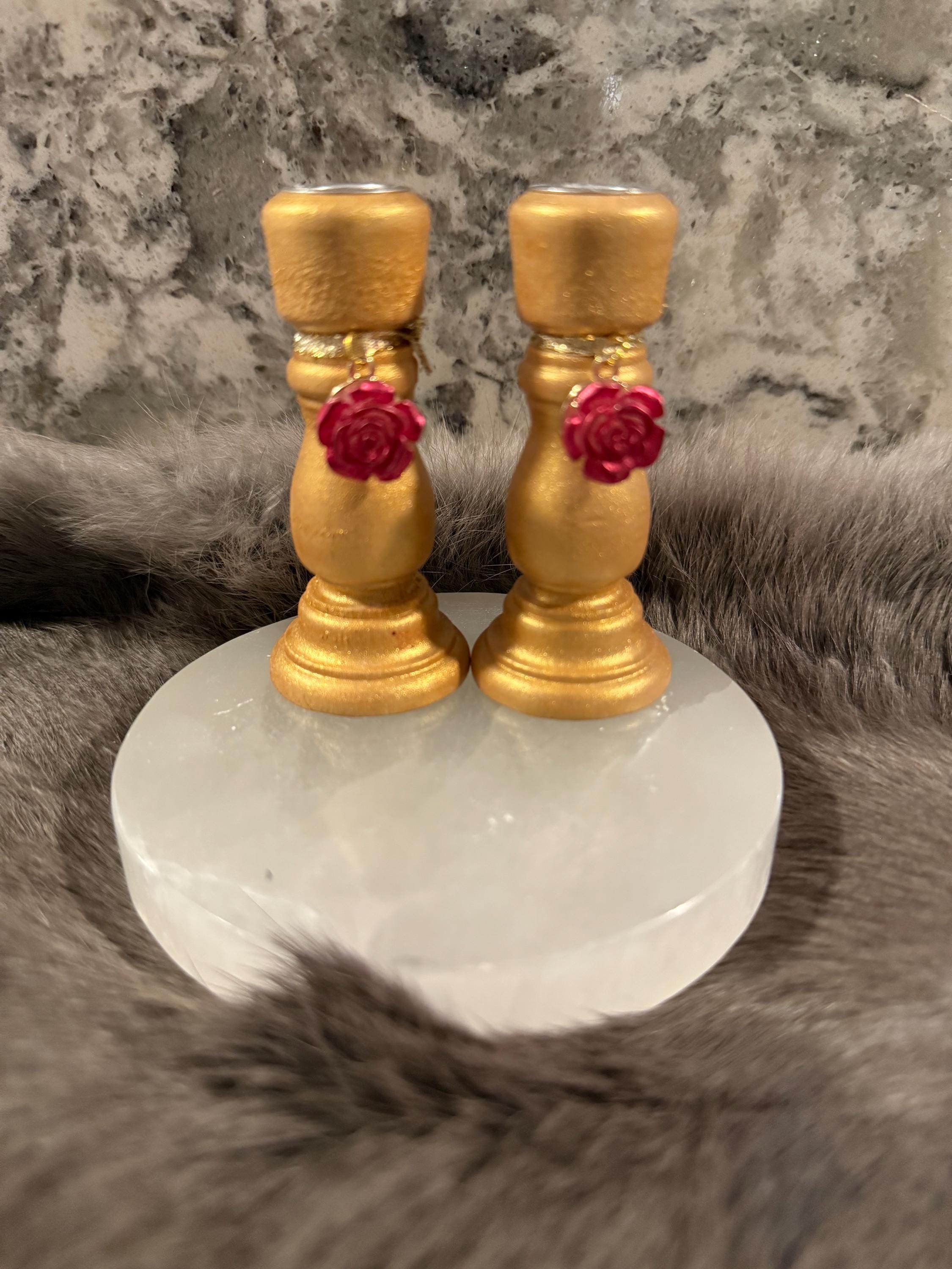 Aphrodite: Diety Chime Candle Holder Set