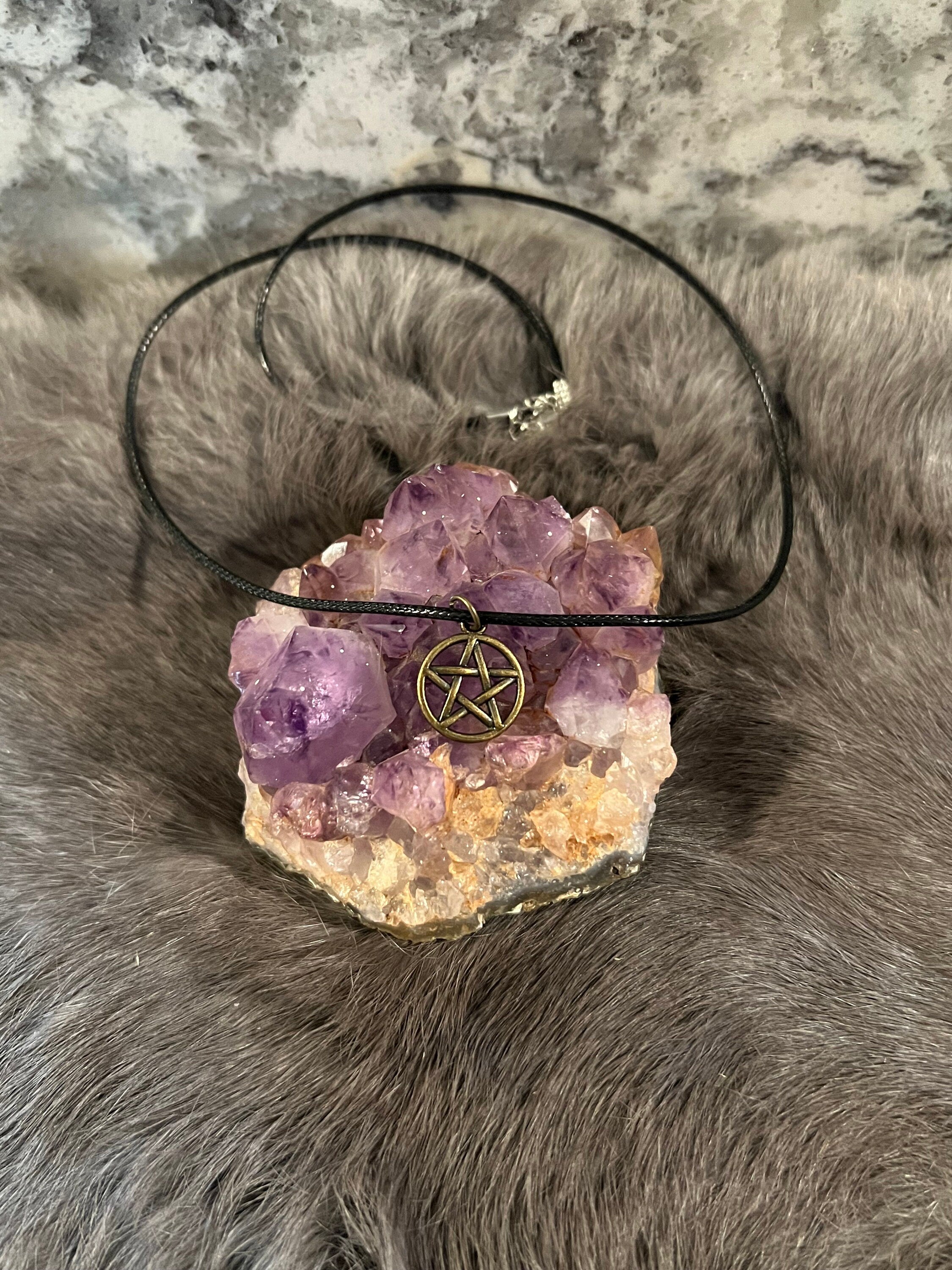 Pentacle Pendant Necklace: Witchy Pagan Jewelry