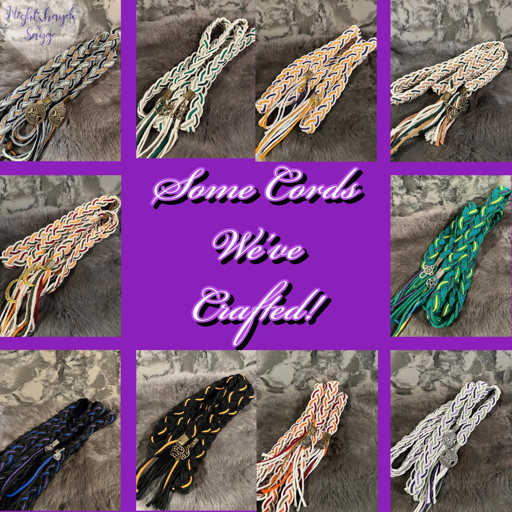 Custom Handfasting Cord – Triple Braided Celtic Wedding Tie