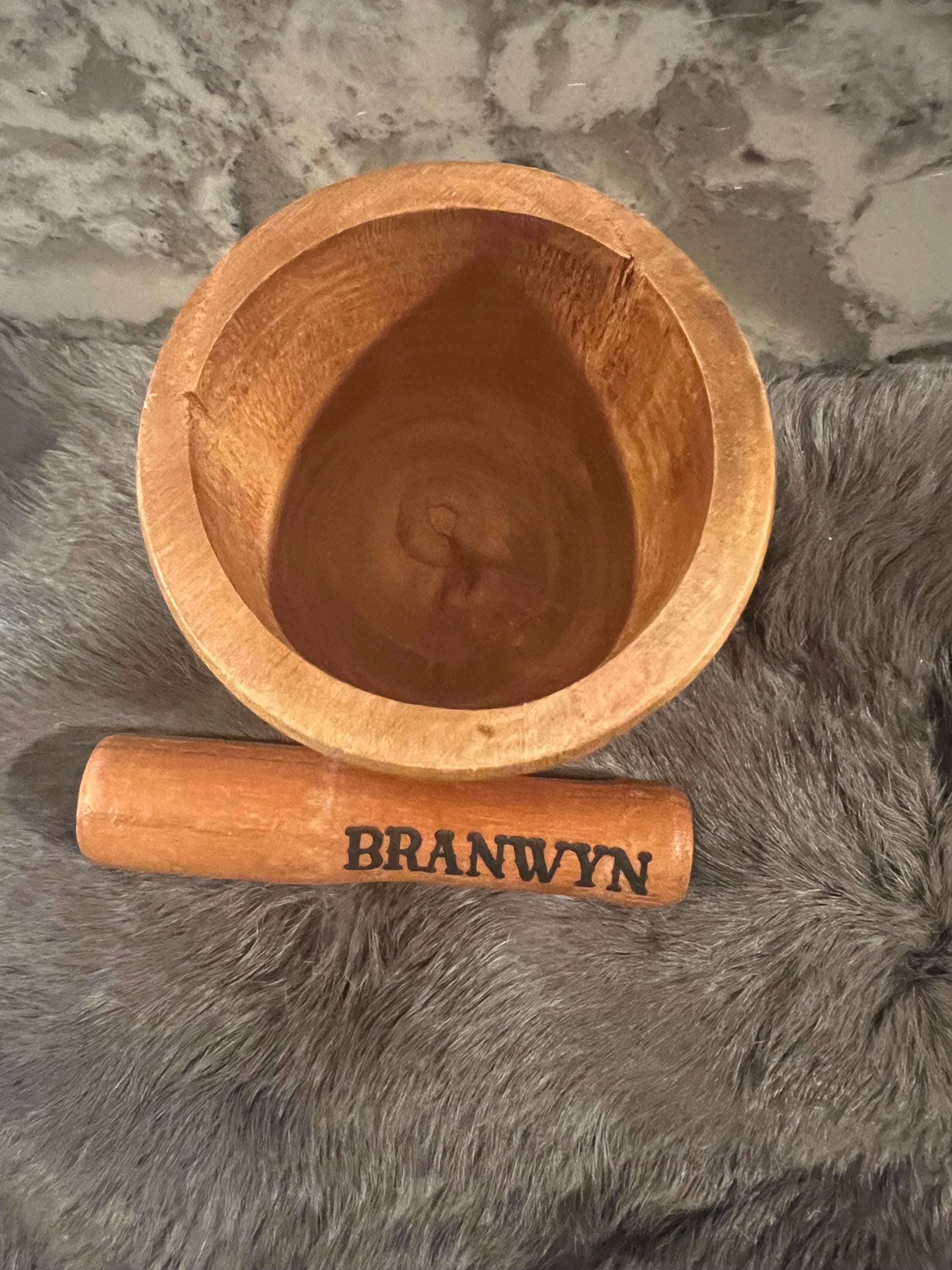 Pentacle Mortar and Pestle: Customizable Witch Apothecary Tools