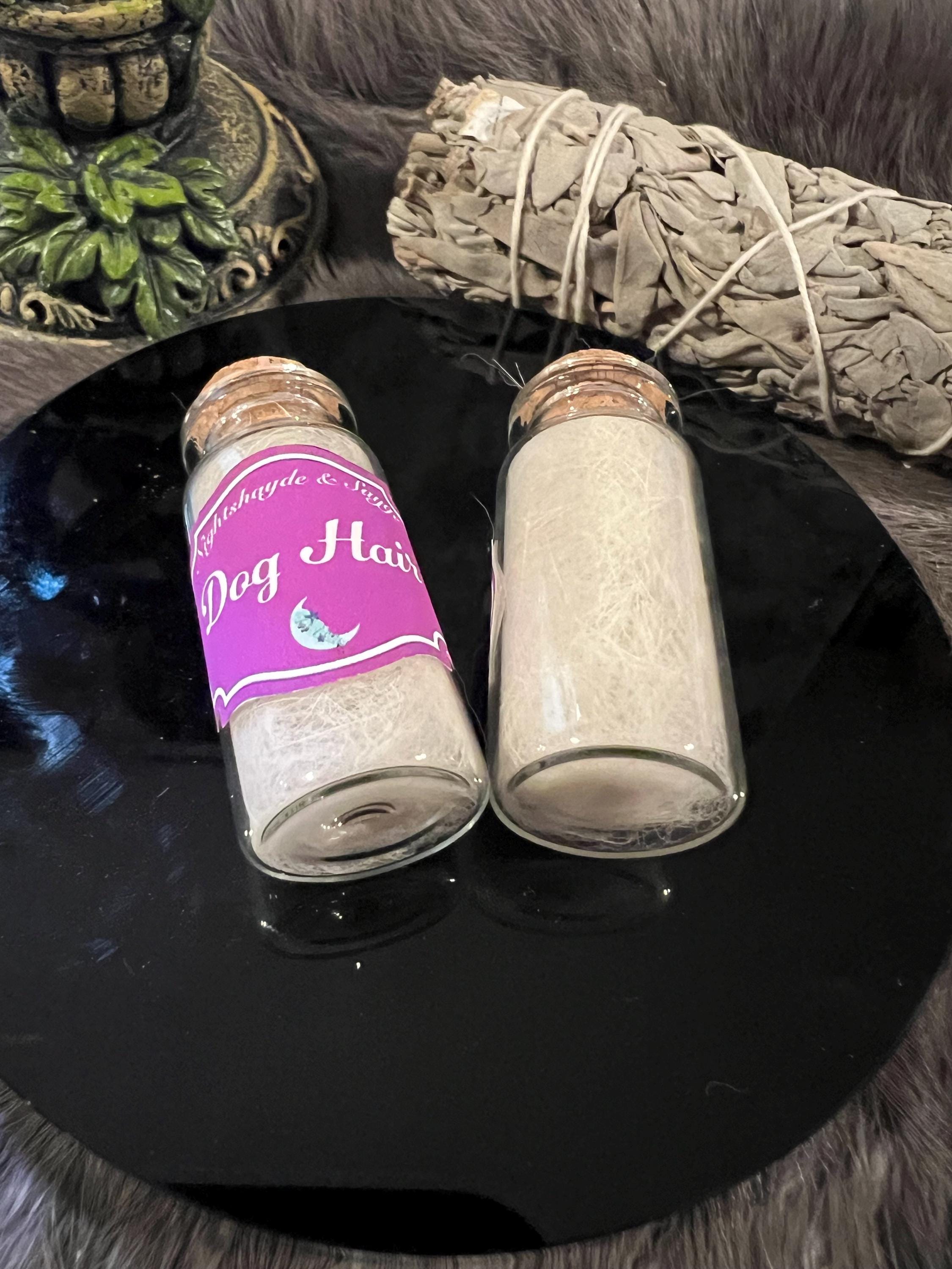 Ethically Sourced White Dog Hair for Spells: Loyalty, Guidance
