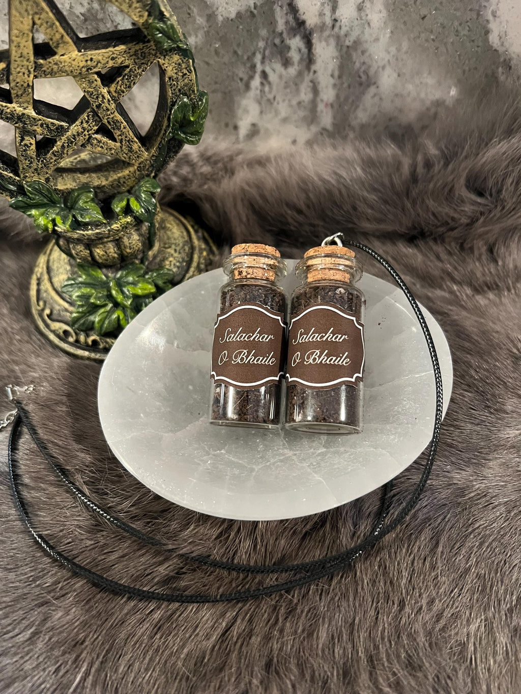 Safe Travels Empty Spell Bottle – Gaelic Dirt From Home, Protection Magic
