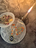 Zeus Prayer Beads: Carnelian Deity Rosary, Greek God Altar