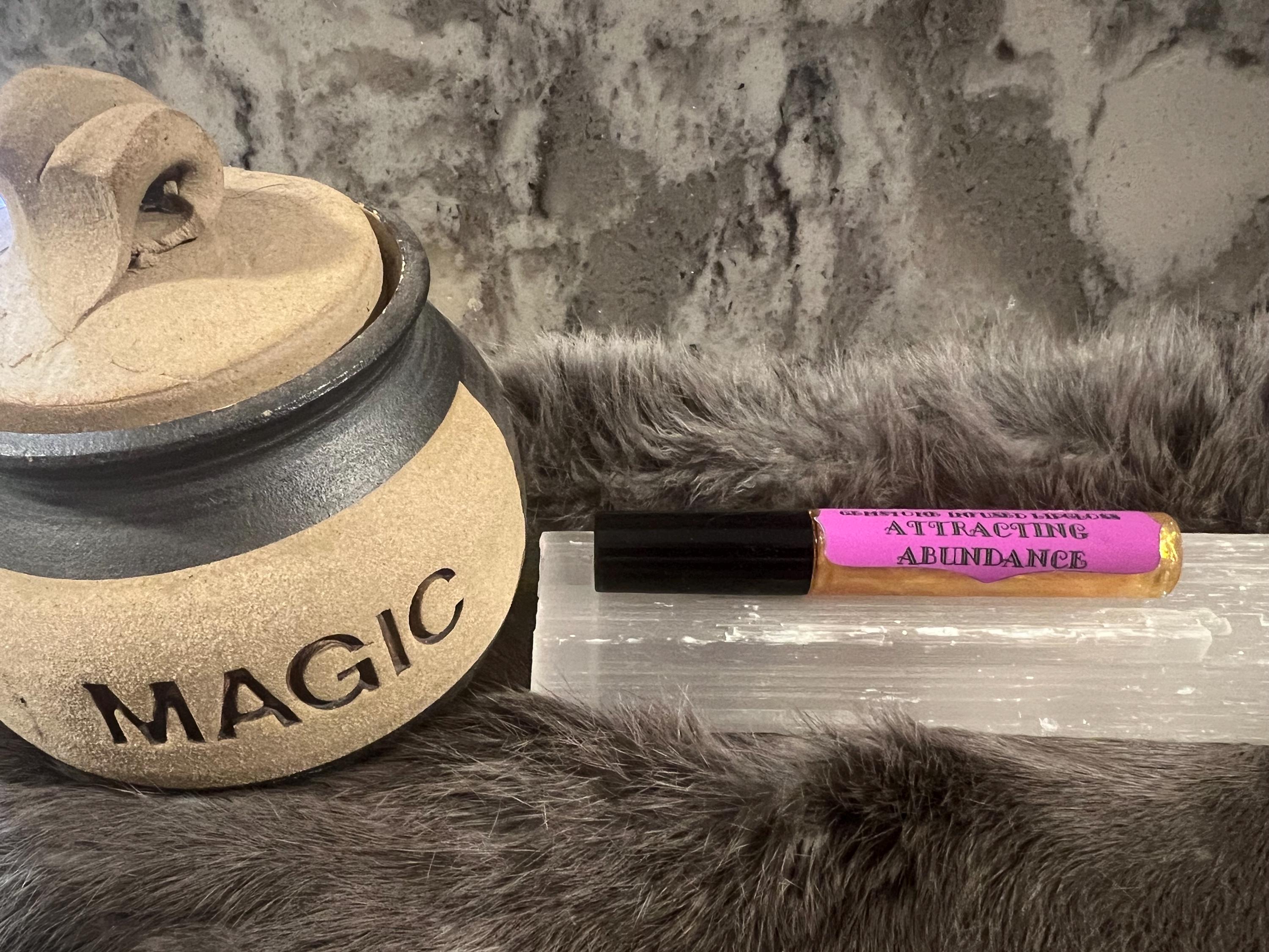 Witchy Lip Gloss: Gemstone Infused, Vegan Abundance Gloss