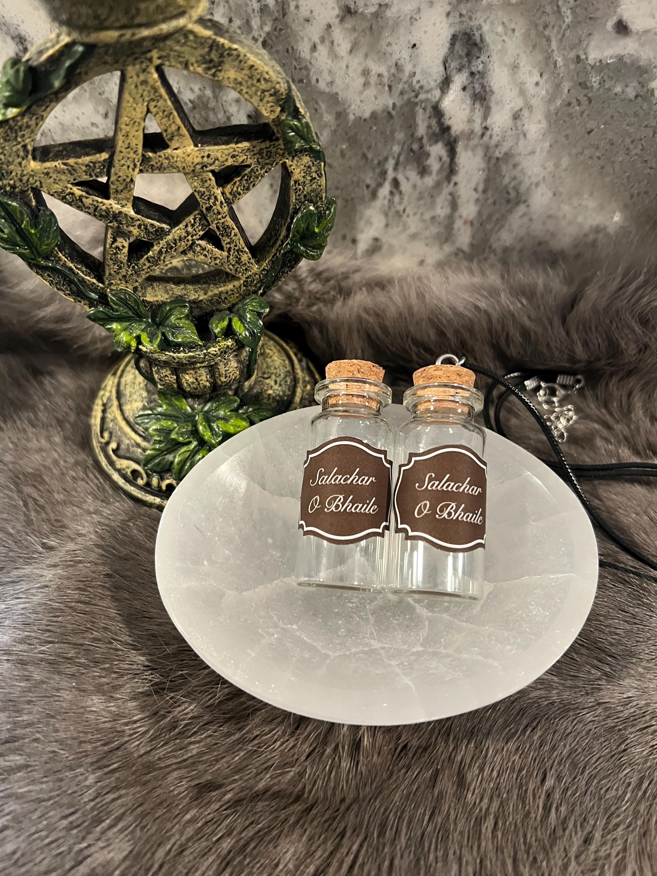 Safe Travels Empty Spell Bottle – Gaelic Dirt From Home, Protection Magic