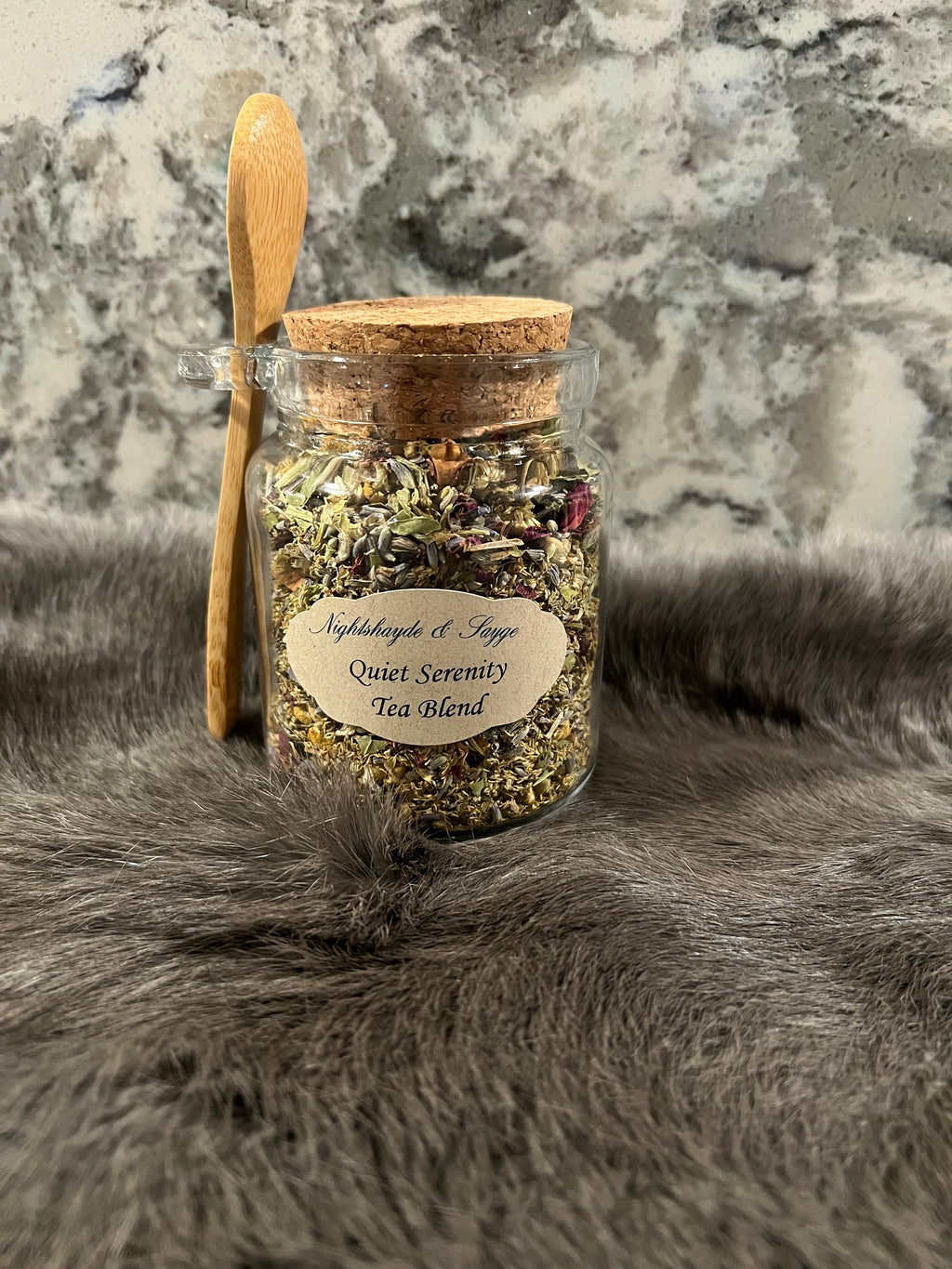 Calming Serenity Tea: Organic Herbal Loose Leaf Tea Blend