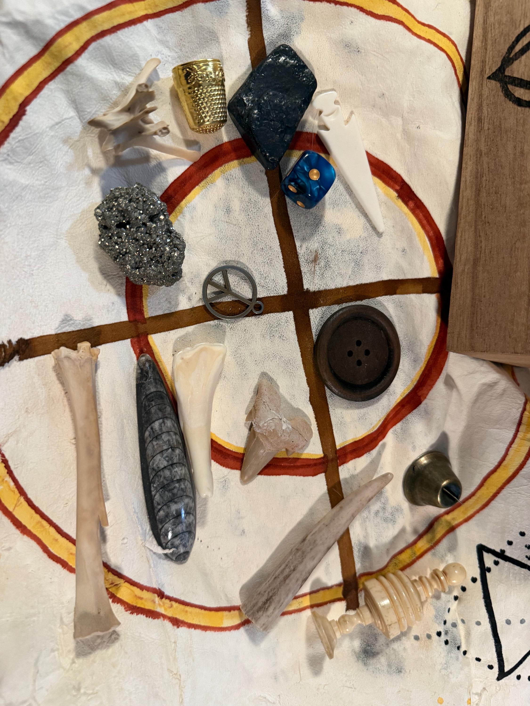 Bone Throwing or Charm Casting Starter Kit: ONE OF A KIND!