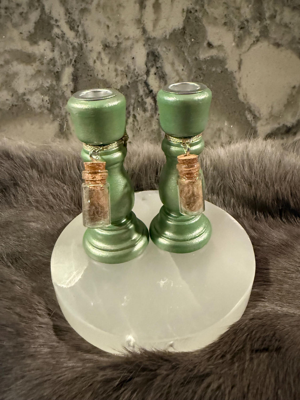 Goddess Brigid: Diety Chime Candle Holder Set