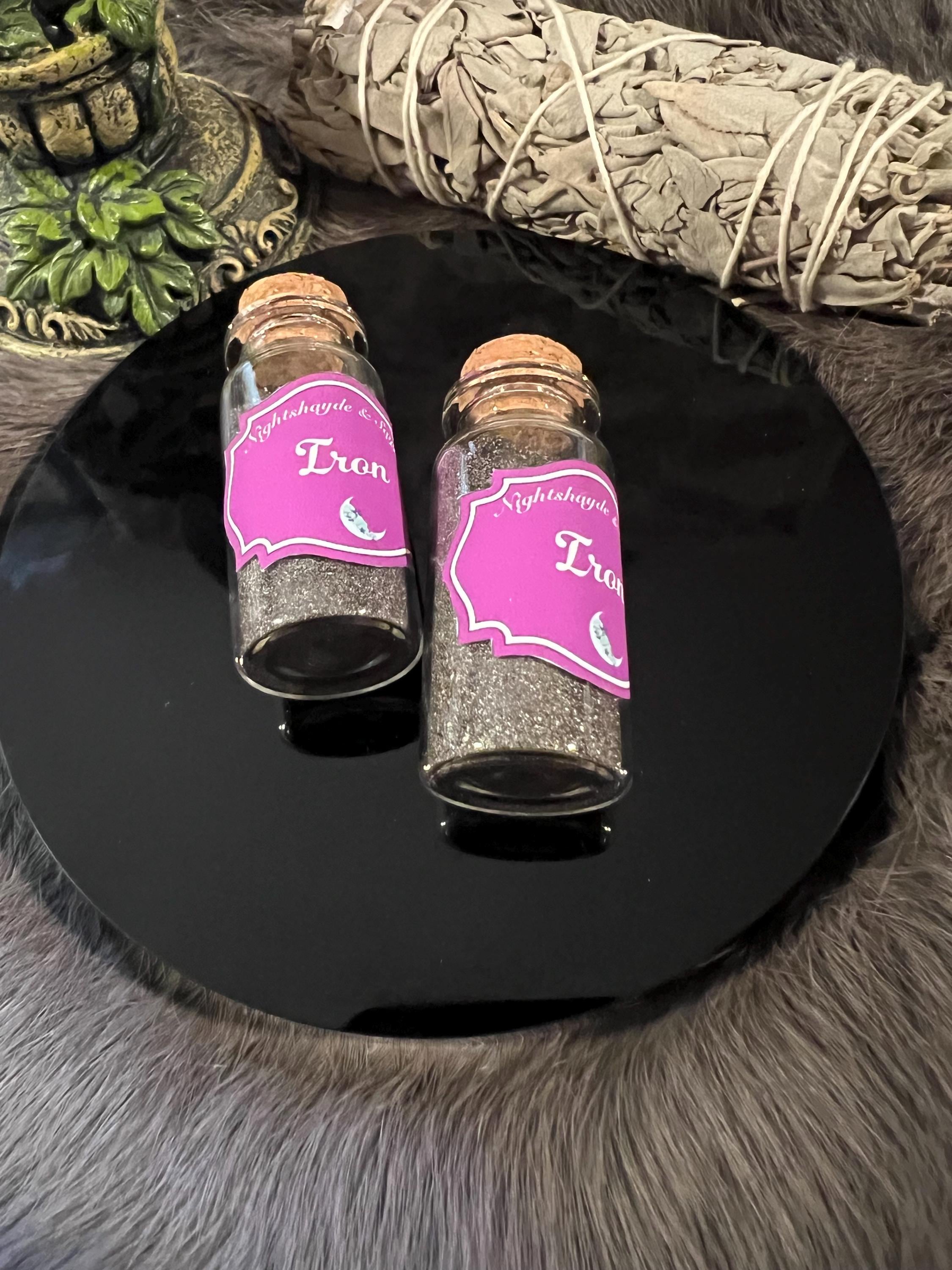 Iron Shavings – Metal Magic, Protection & Grounding (10ml Bottle)