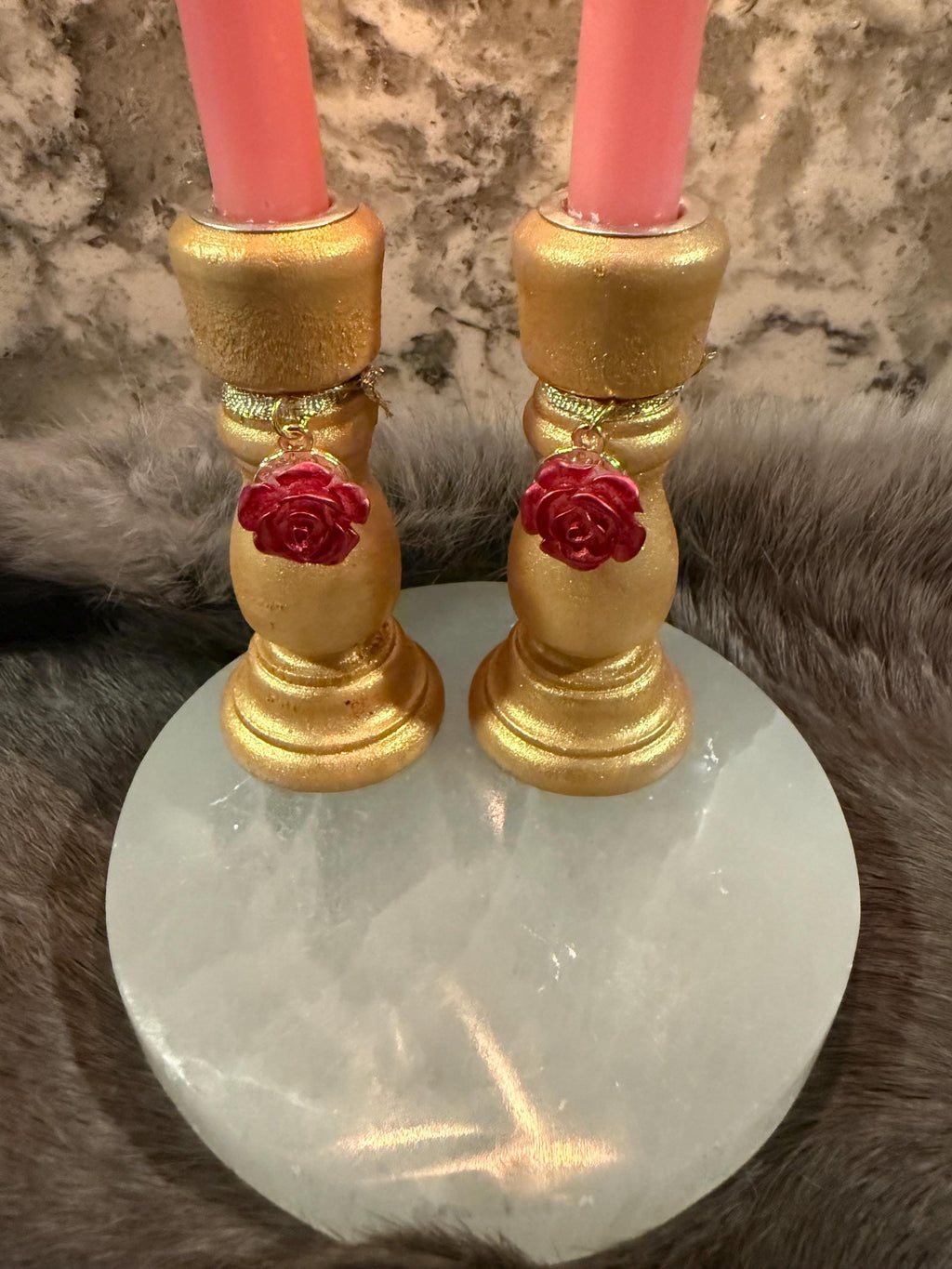 Aphrodite: Diety Chime Candle Holder Set