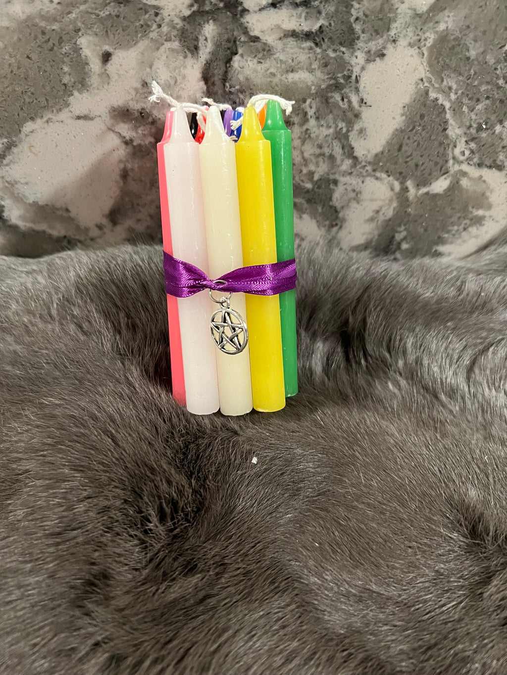 Color Magic Chime Candle Bundle: 10 Ritual Spell Candles