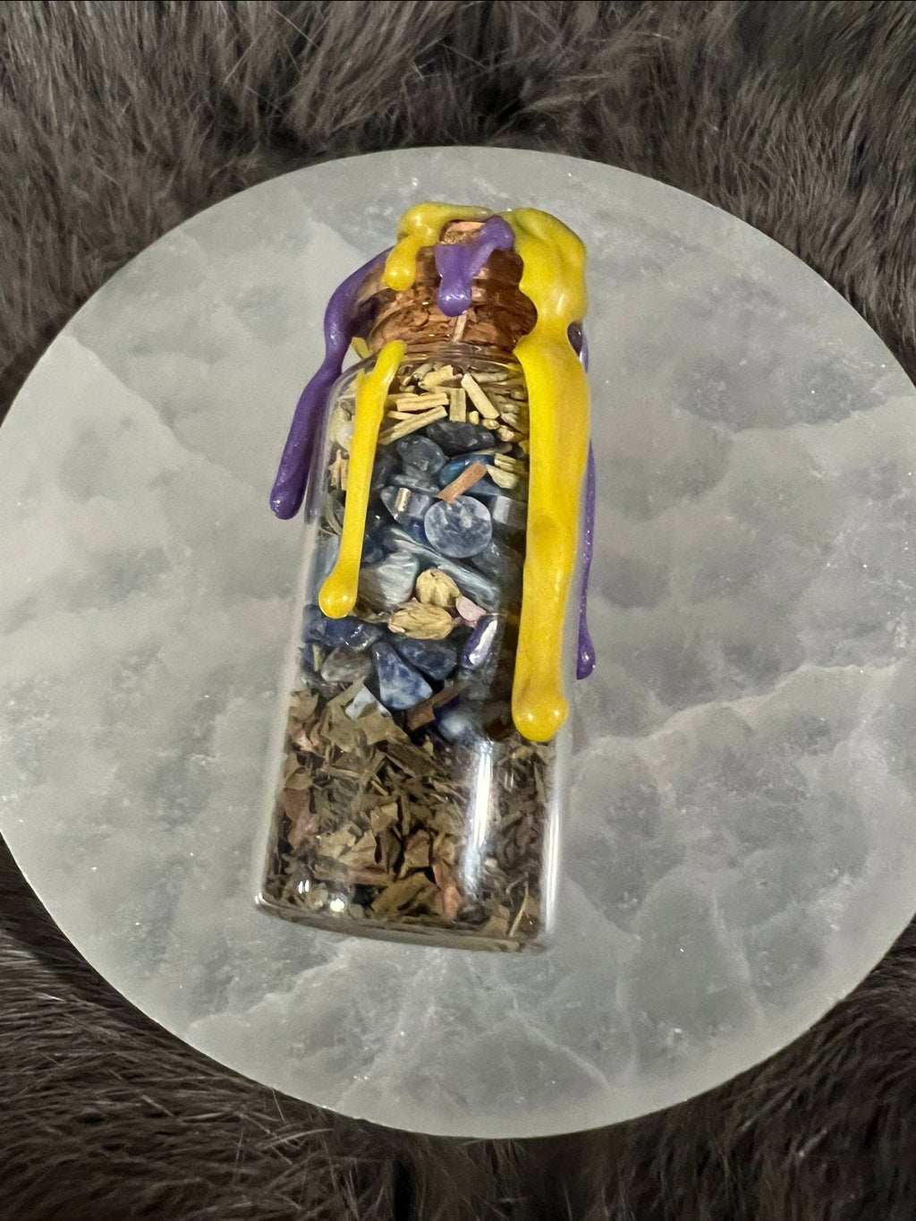 Personalized Intention Spell Jar: Manifestation Charm Bottle