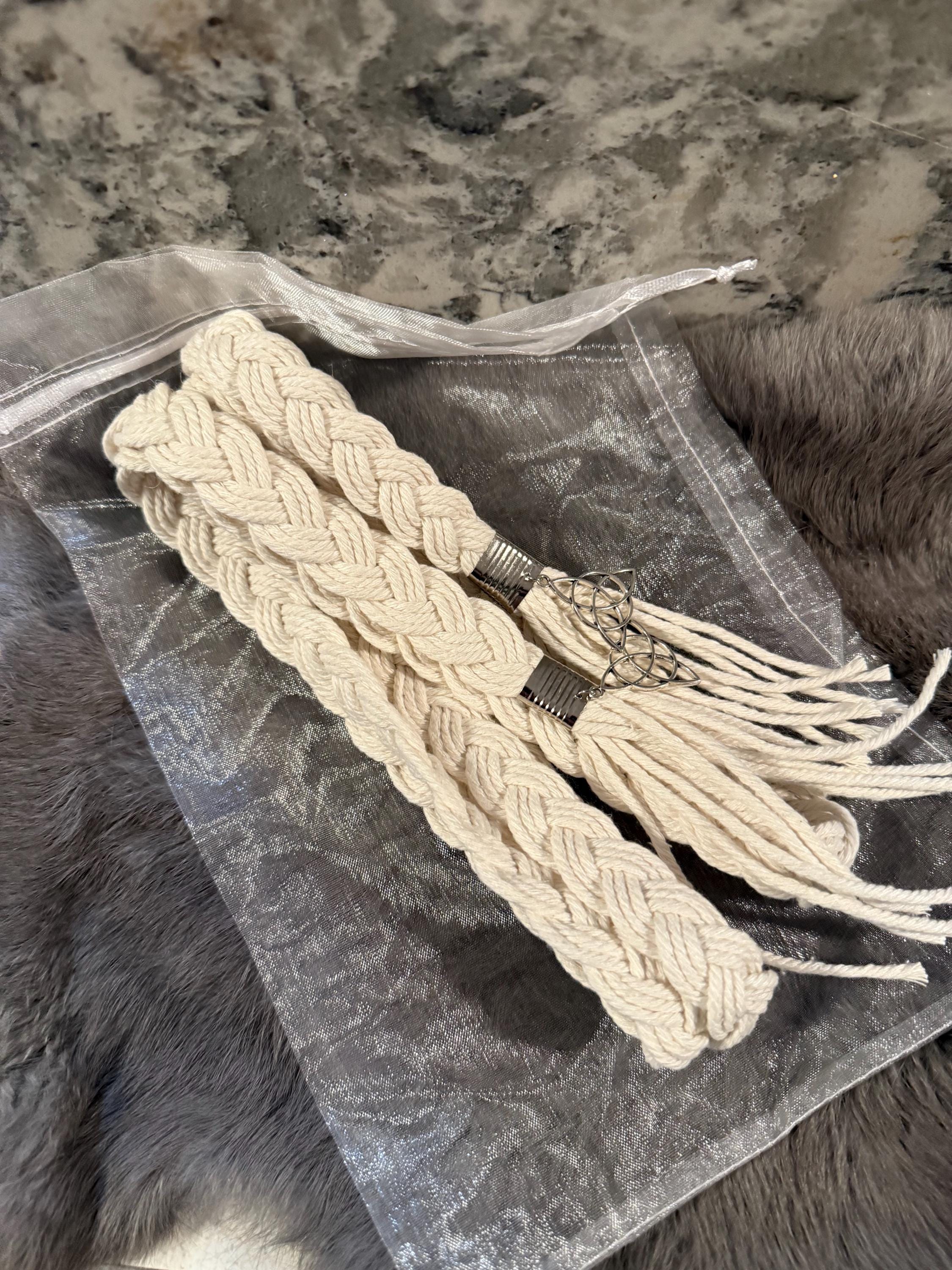 Bespoke Braided Handfasting Cord - Celtic Pagan Wedding Tie