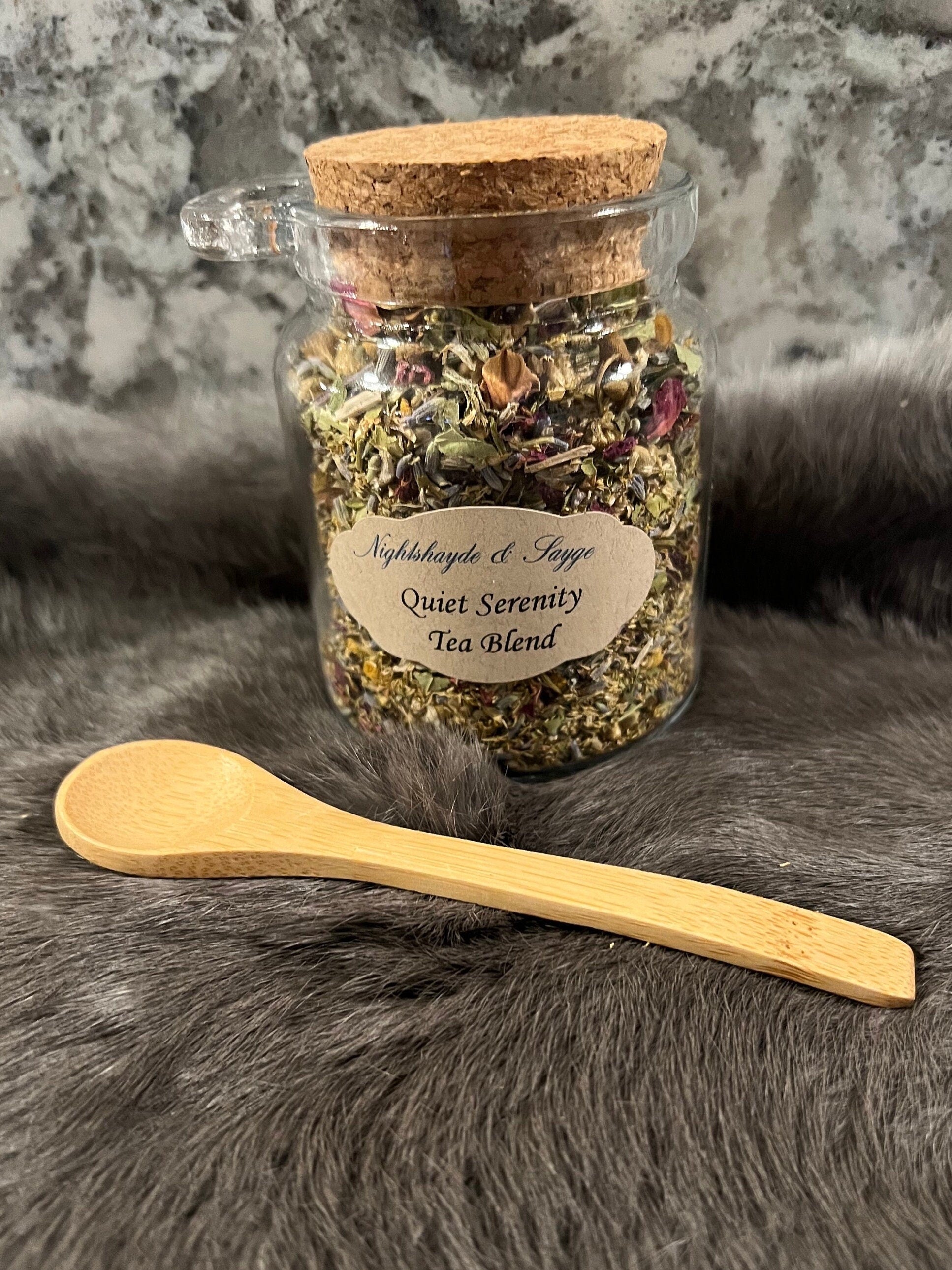 Calming Serenity Tea: Organic Herbal Loose Leaf Tea Blend