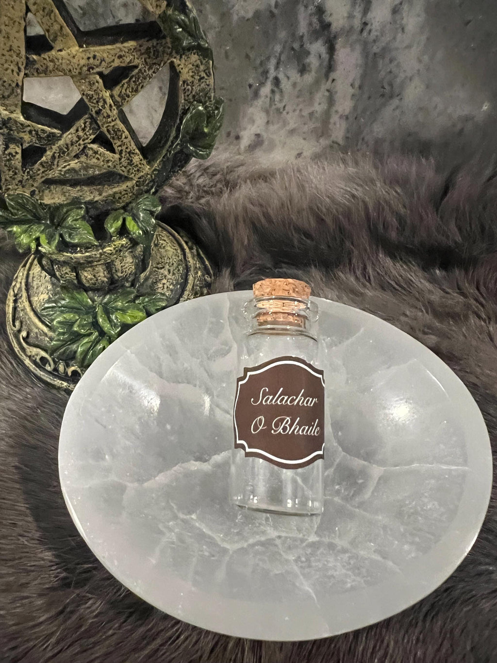 Safe Travels Empty Spell Bottle – Gaelic Dirt From Home, Protection Magic