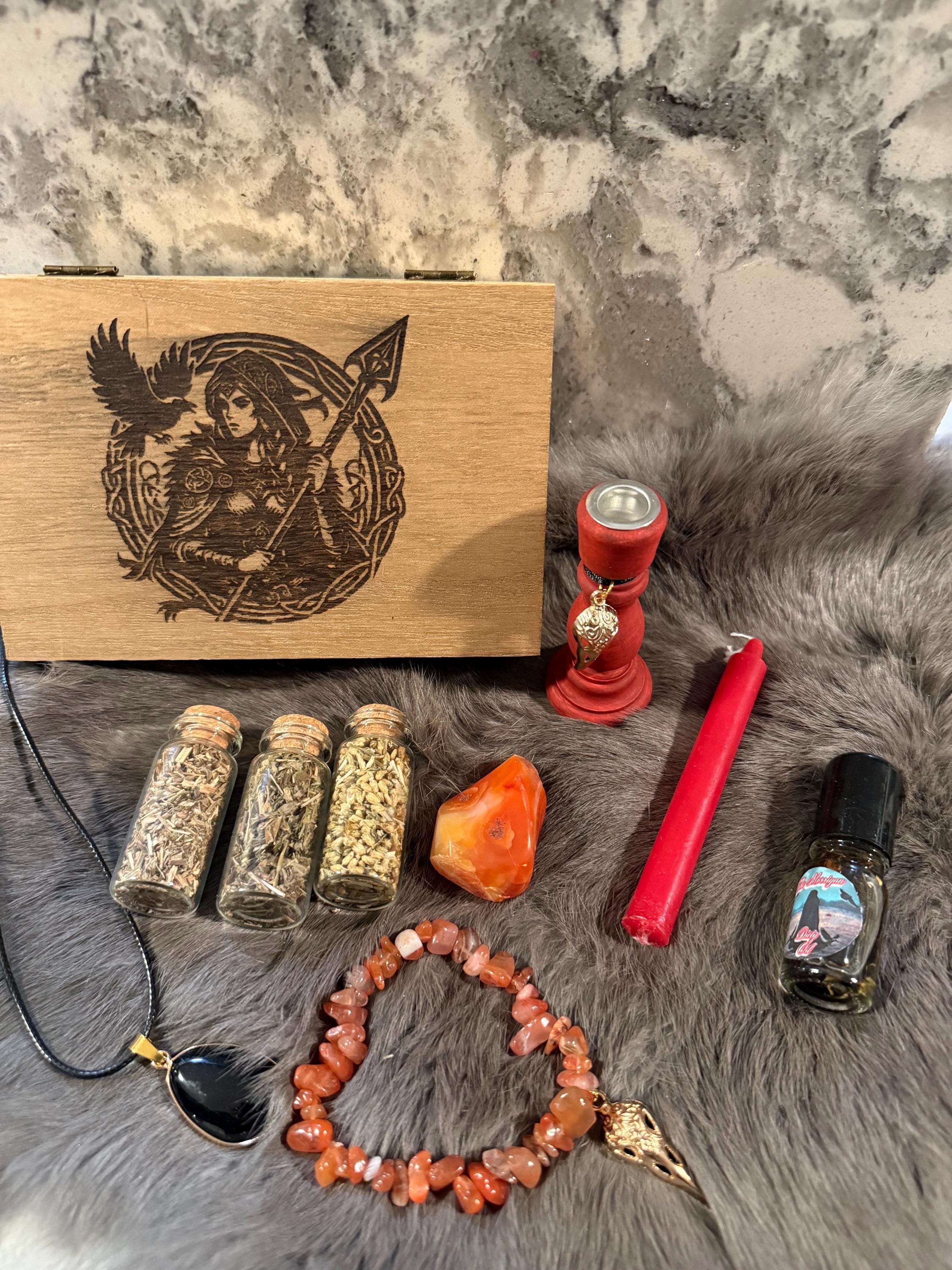 Morrigan Altar Set: Diety Worship Tools